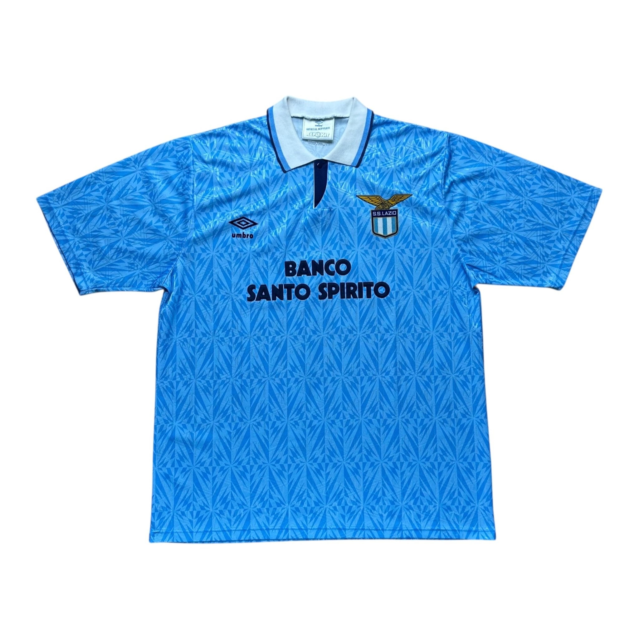 Lazio 1991 - 93 Home Shirt (XL) - Kitplug