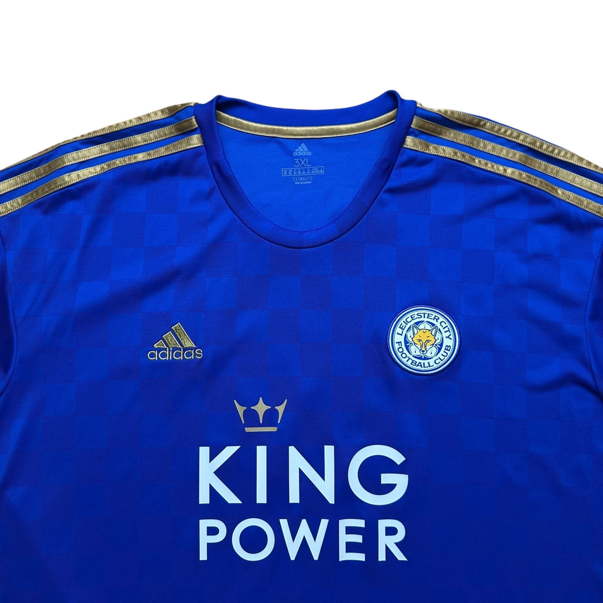 Leicester 2019 - 20 Home Shirt (3XL) Vardy 9 - Kitplug