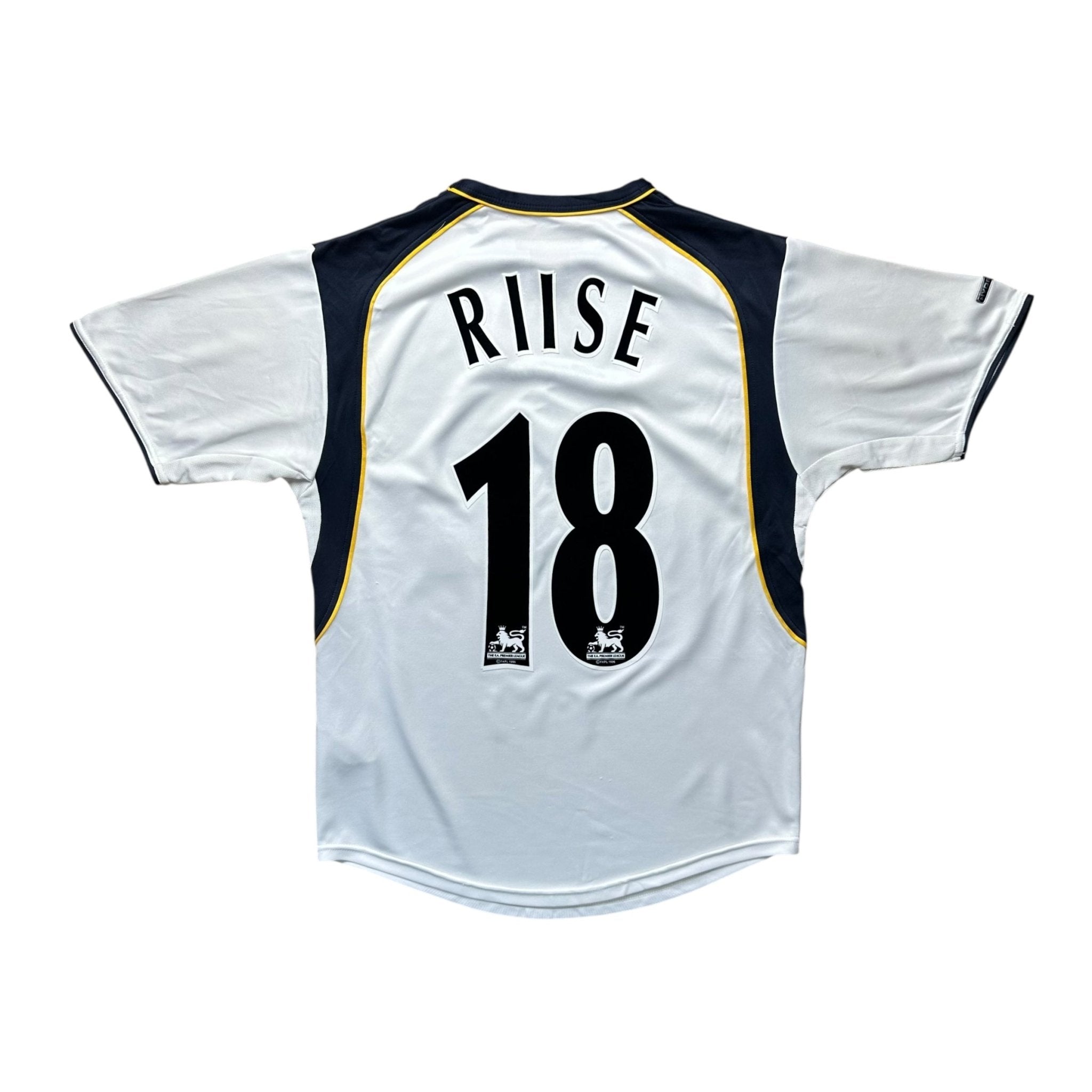 Liverpool 2001 - 02 Away Shirt (XS) Riise 18 - Kitplug