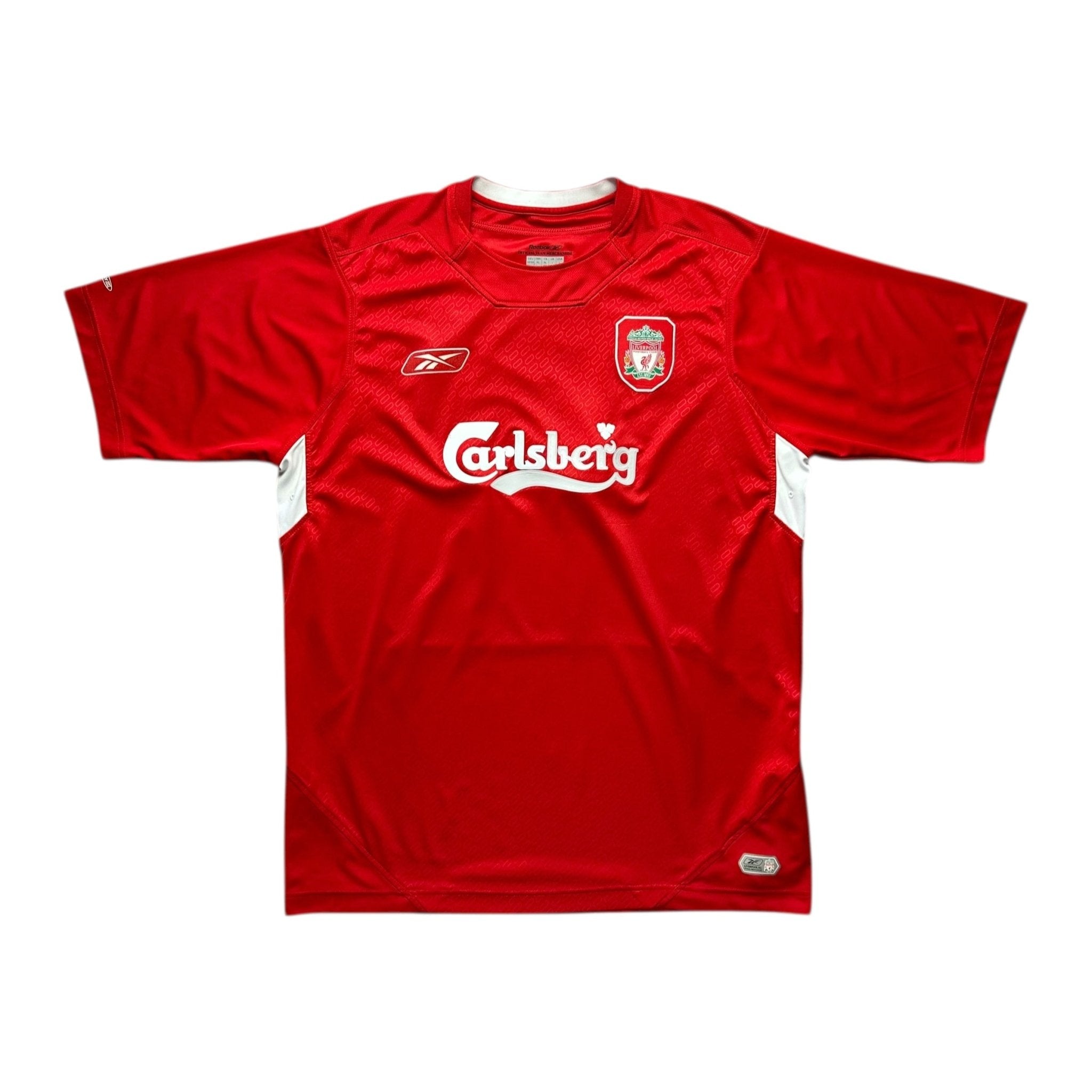 Liverpool 2004 - 05 European Home Shirt (L) Gerrard 8 - Kitplug