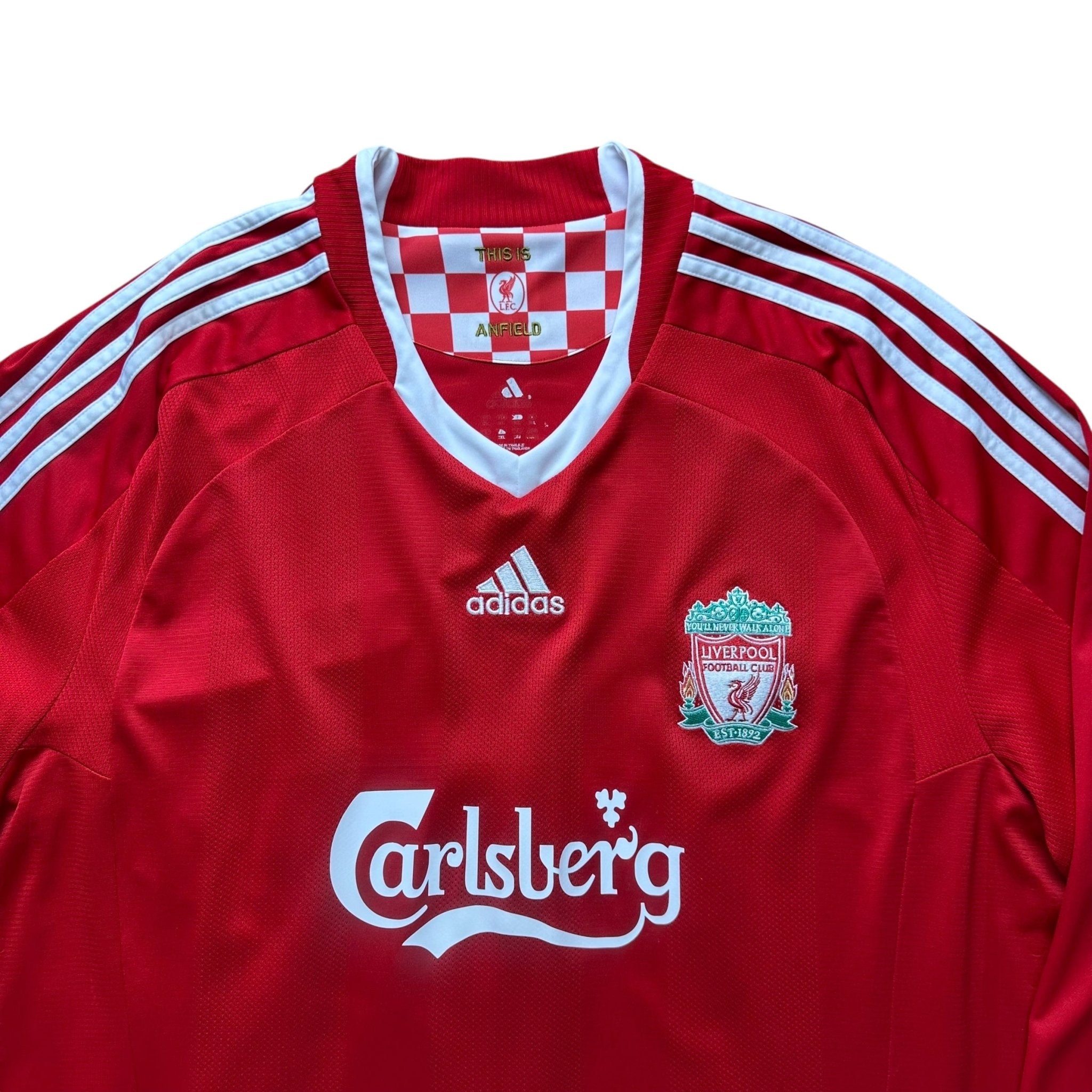 Liverpool 2008 - 10 Home Shirt (XXL) Torres 9 - Kitplug