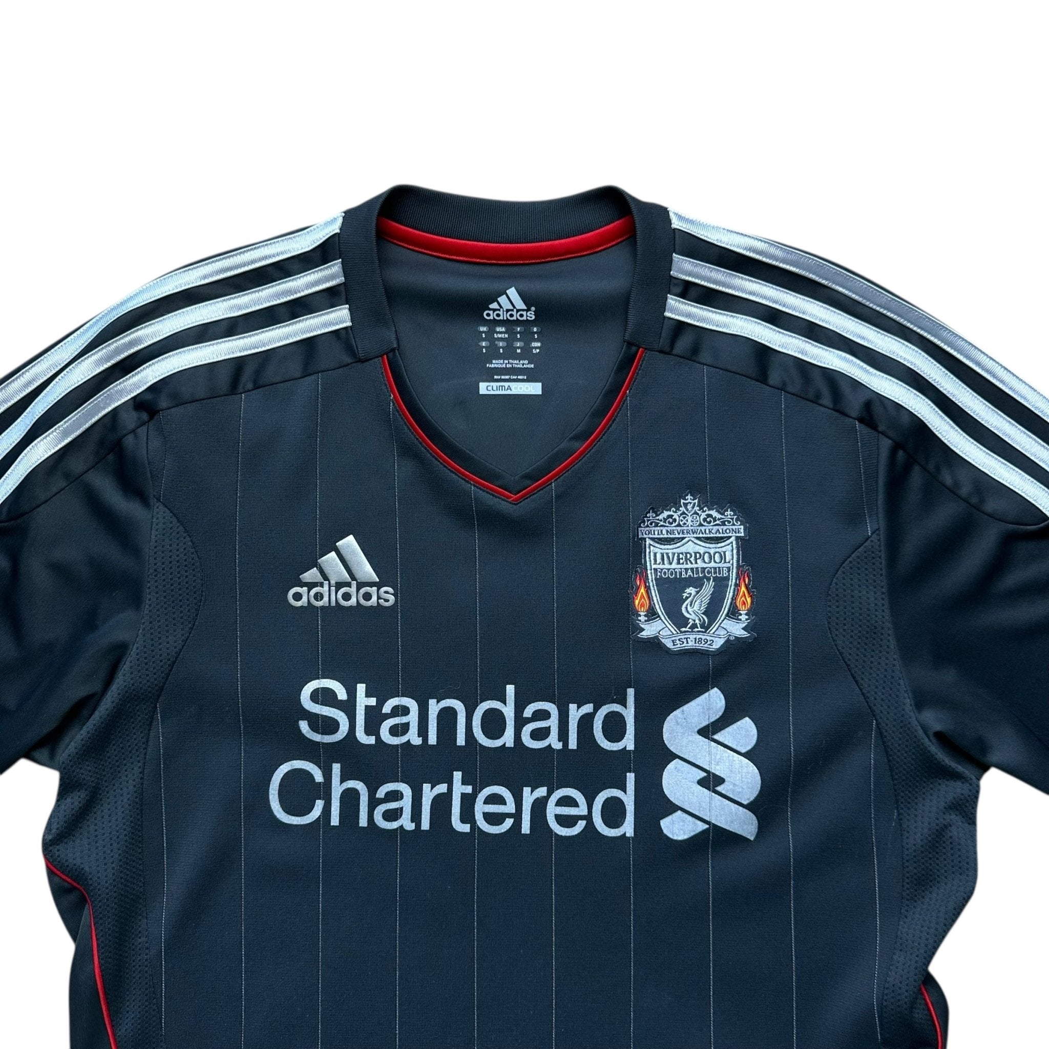 Liverpool 2011 - 12 Away Shirt (S) Suarez 7 - Kitplug