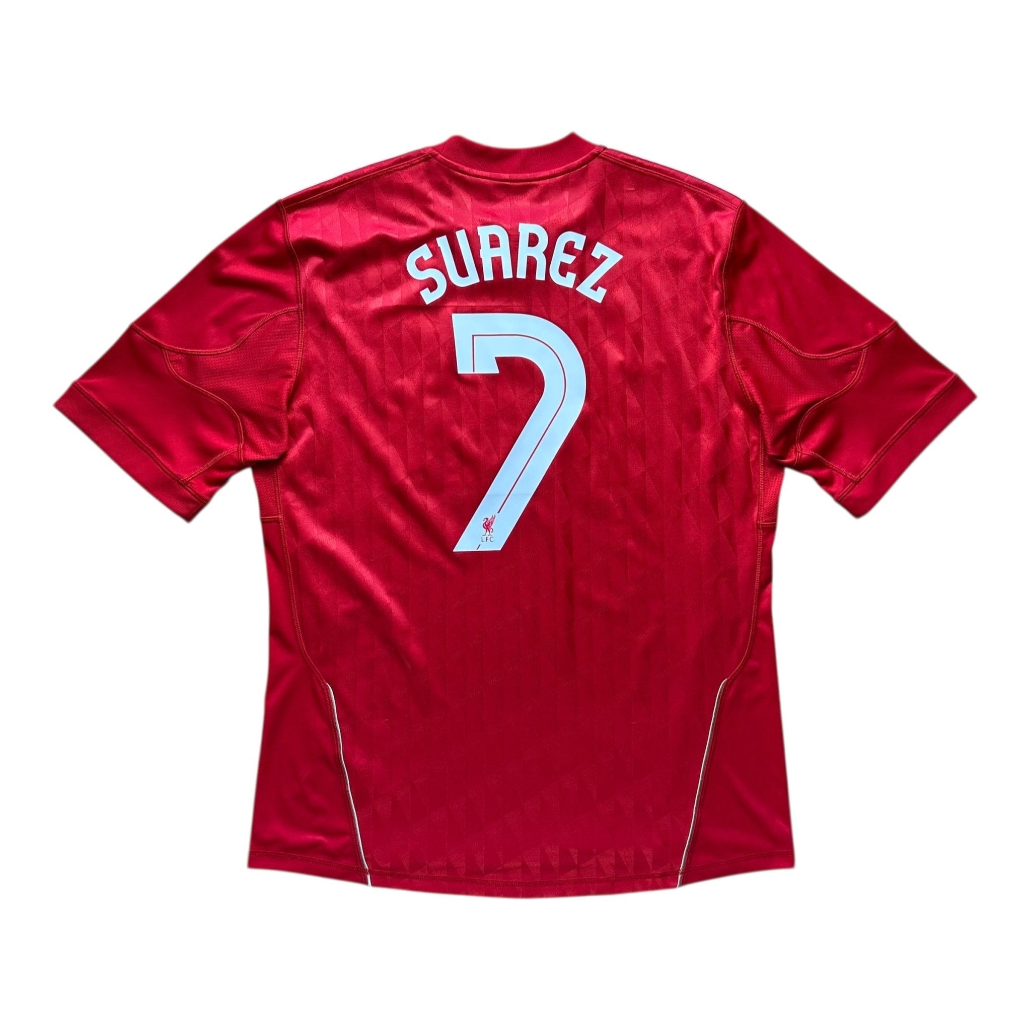 Liverpool 2011 - 12 Home Shirt (L) Suarez 7 - Kitplug