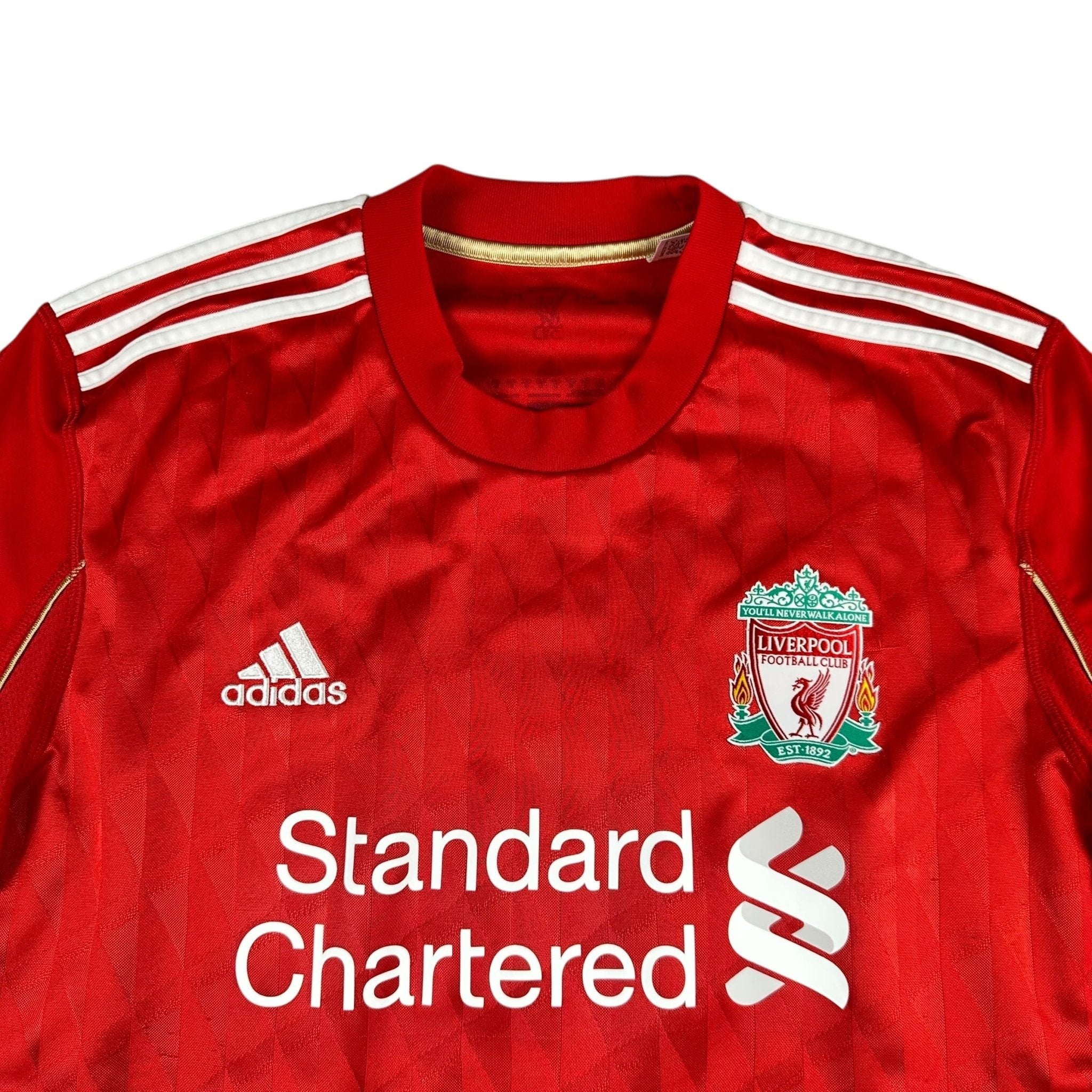 Liverpool 2011-12 Home Shirt (M) Suarez 7 - Kitplug