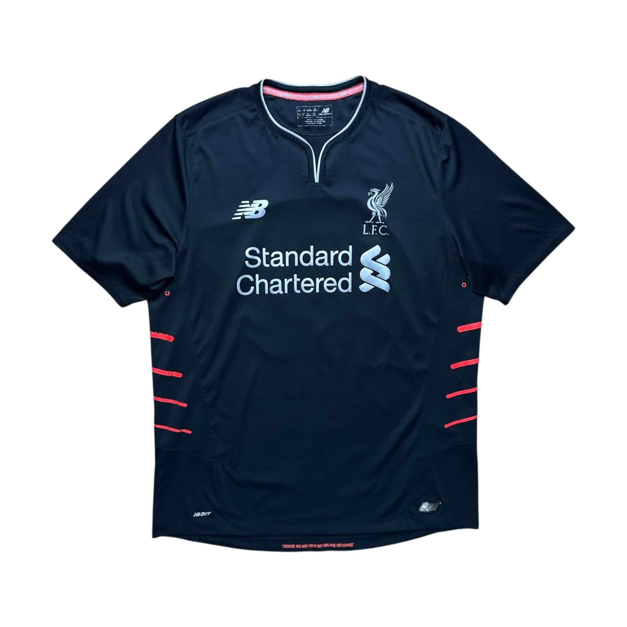 Liverpool 2016 - 17 Away Shirt (L) Mané 19 - Kitplug
