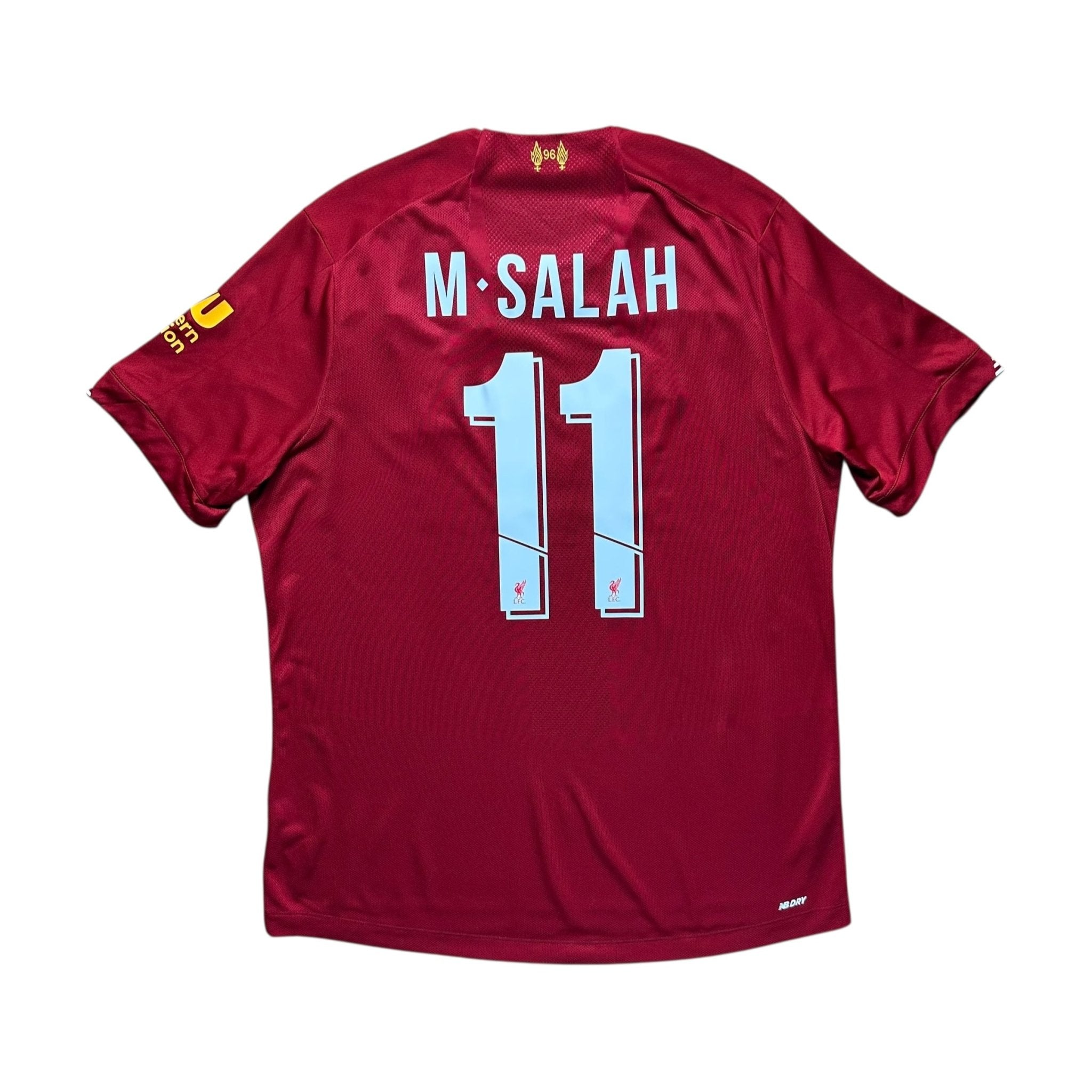 Liverpool 2019 - 20 Home Shirt “Champions” Stitched (L) M.Salah 11 - Kitplug