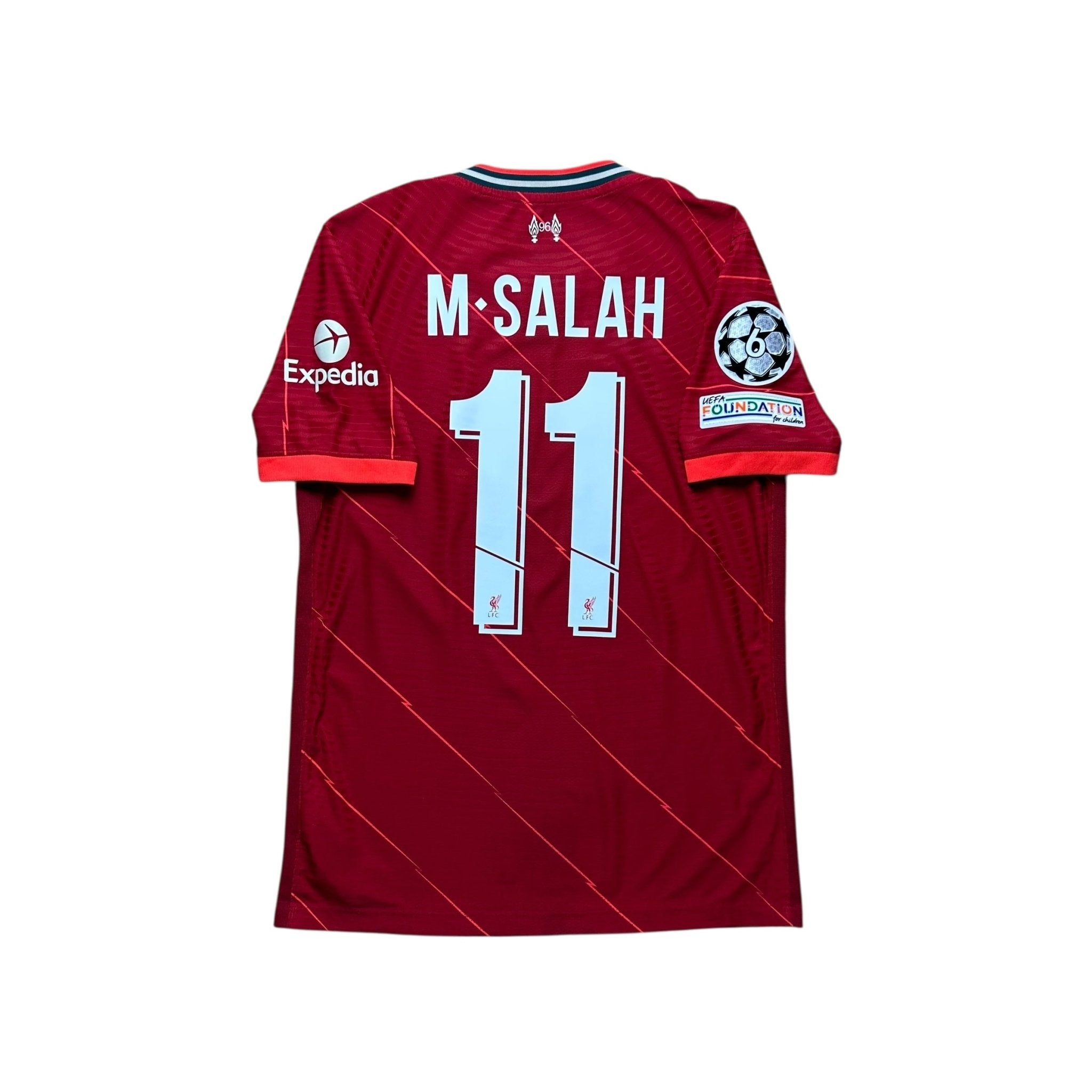 Liverpool 2021 - 22 Home Shirt (M) M.Salah 11 - Kitplug