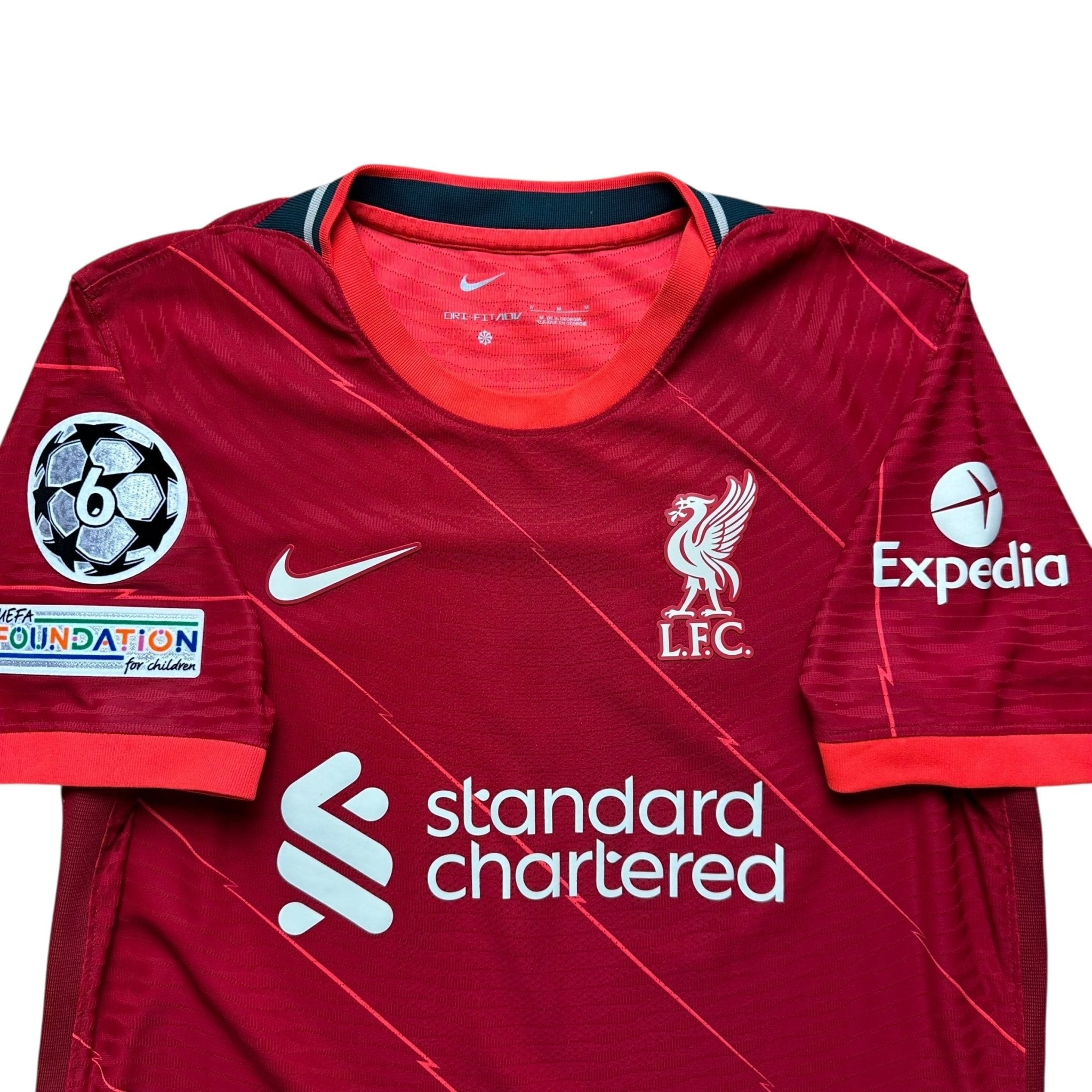 Liverpool 2021 - 22 Home Shirt (M) M.Salah 11 - Kitplug