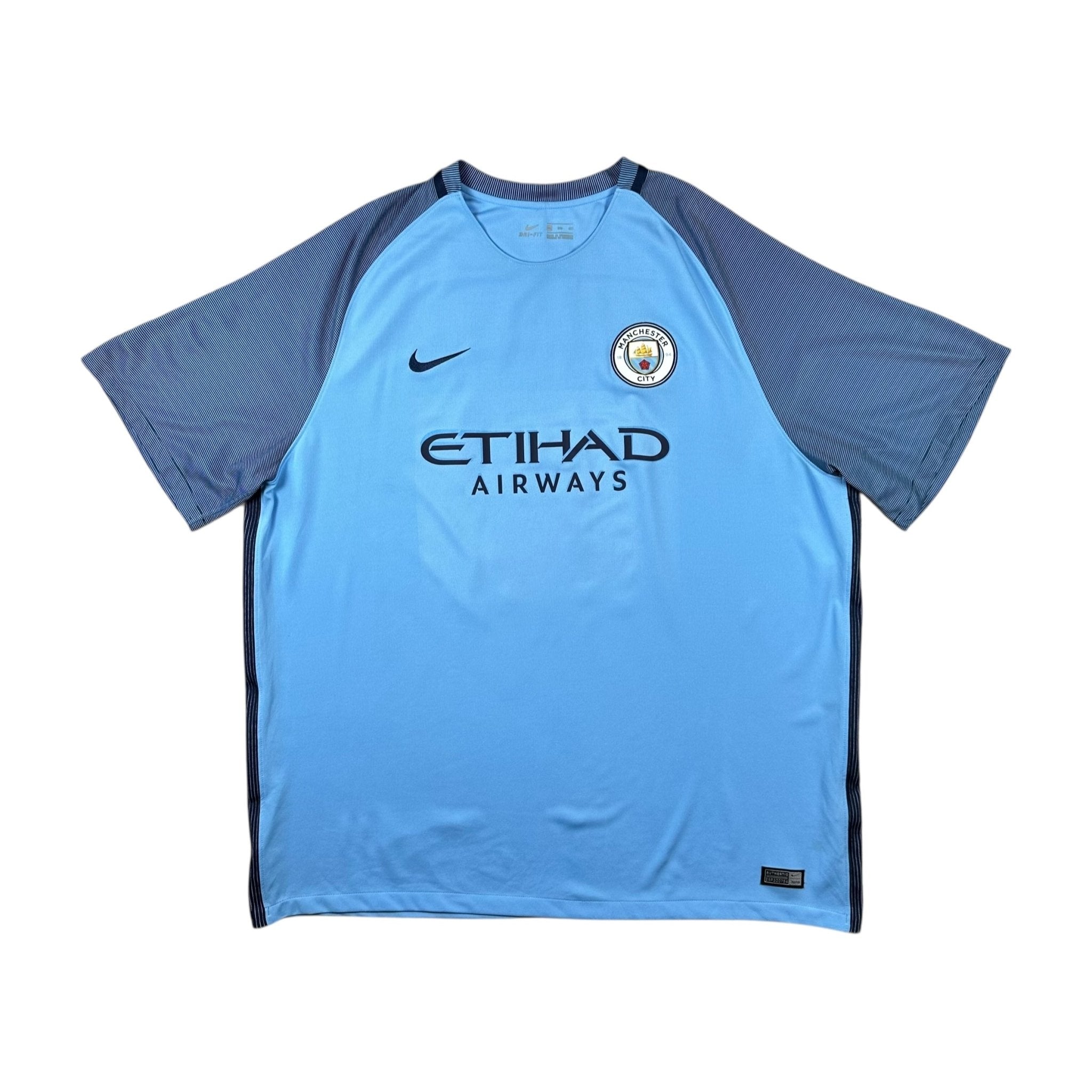 Manchester City 2016-17 Home Shirt (3XL) De Bruyne #17 - Kitplug