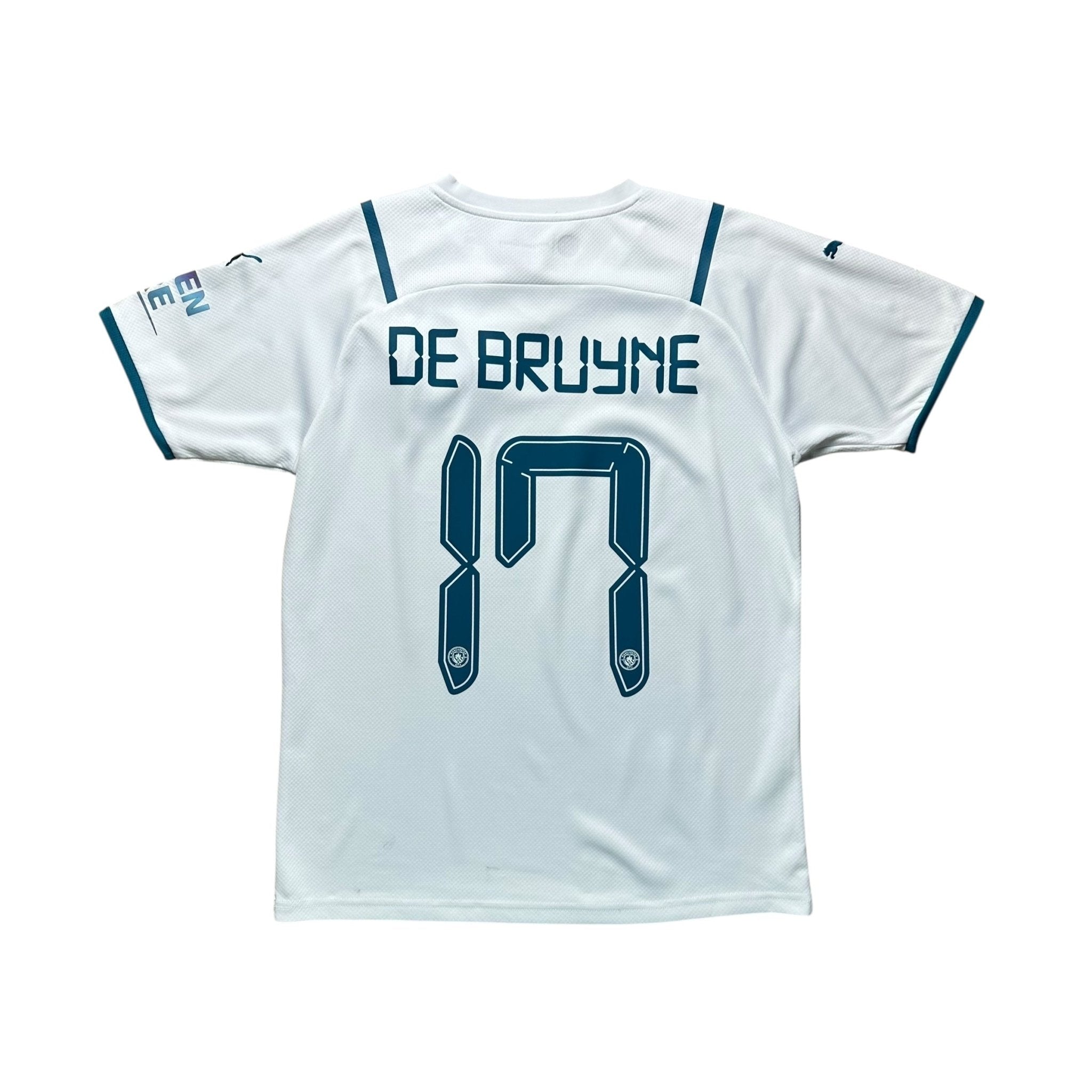 Manchester City 2021 - 22 Away Shirt (Multiple Sizes) De Bruyne 17 - Kitplug