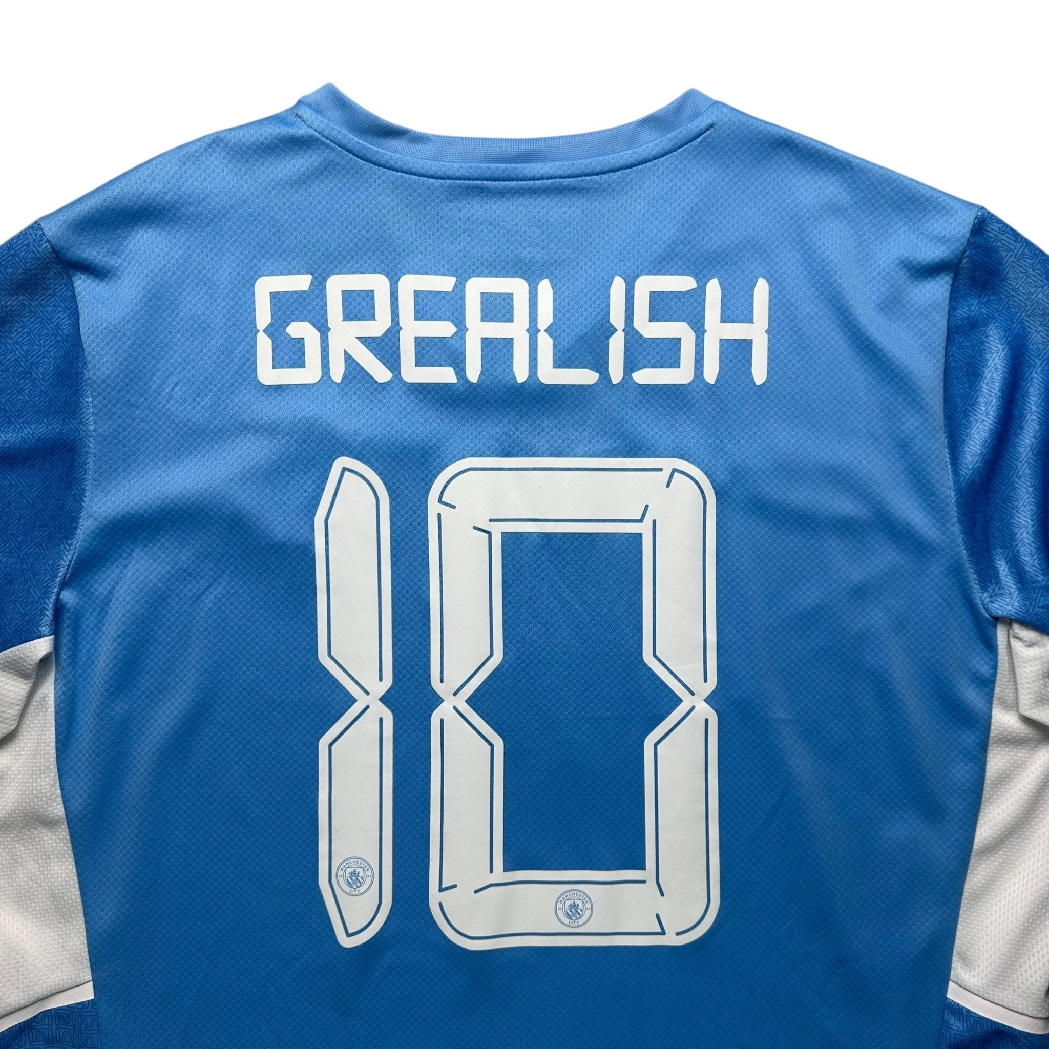 Manchester City 2021 - 22 Home Shirt (XL) Grealish 10 - Kitplug