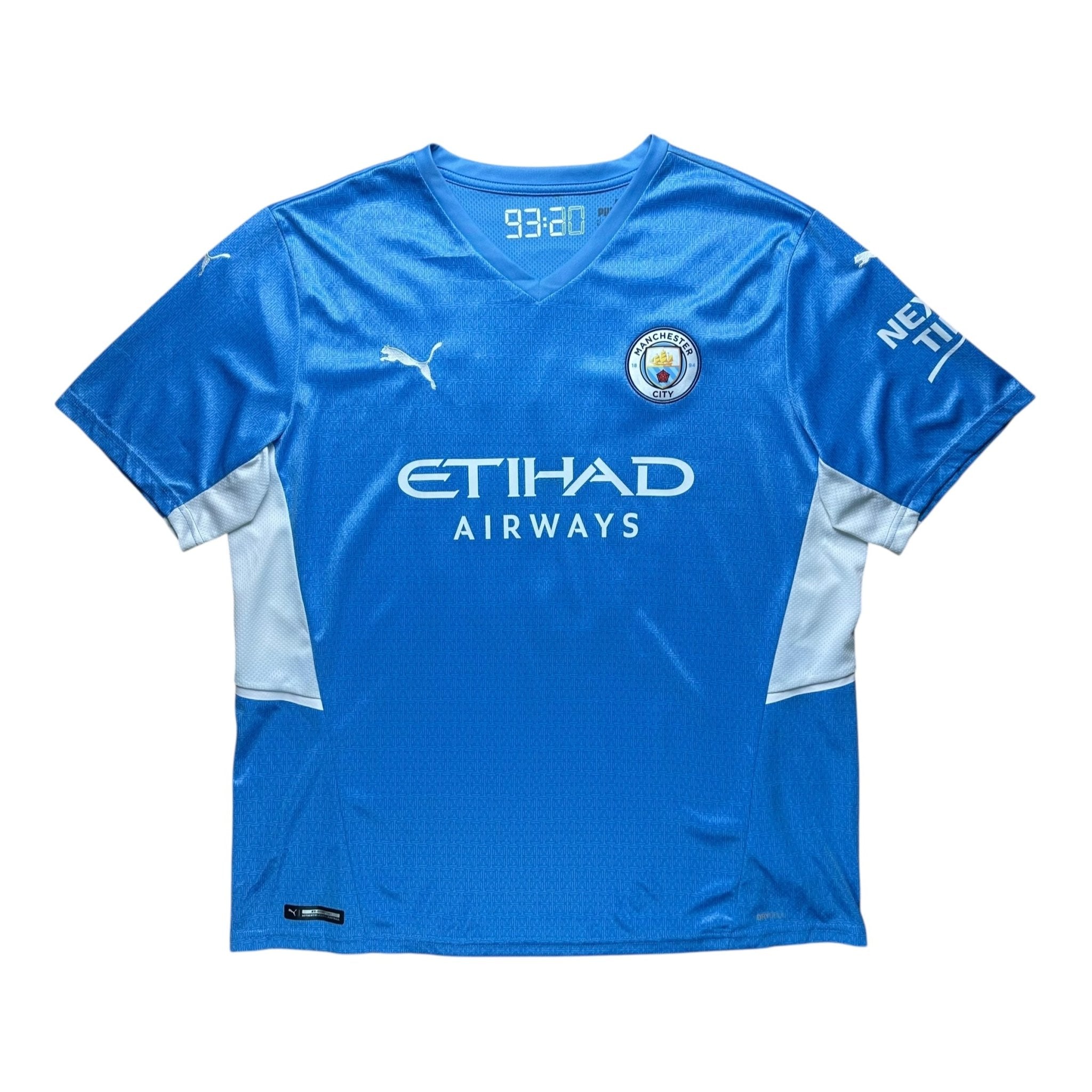 Manchester City 2021 - 22 Home Shirt (XL) Grealish 10 - Kitplug