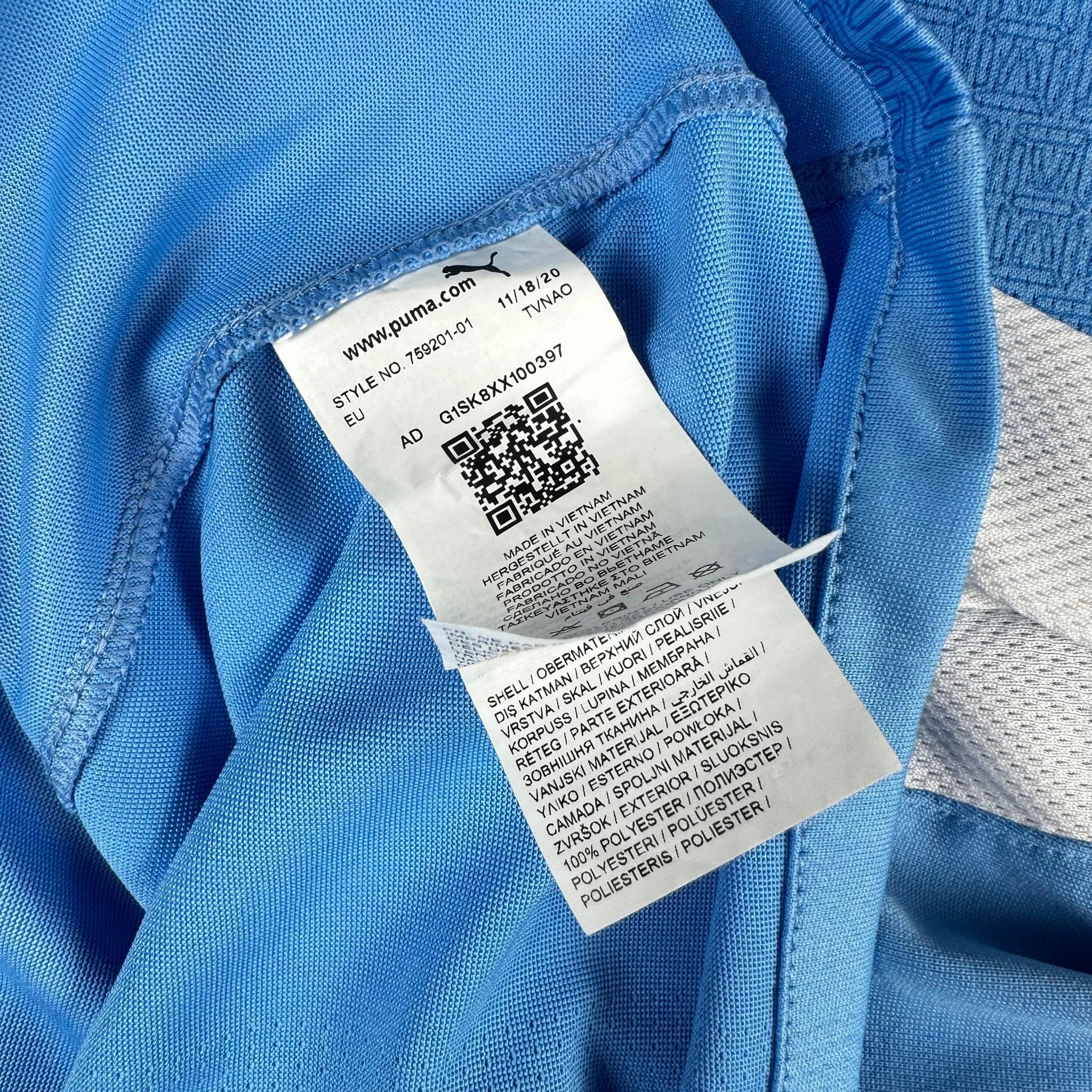 Manchester City 2021-22 Home Shirt (XXL) Mahrez #26 - Kitplug