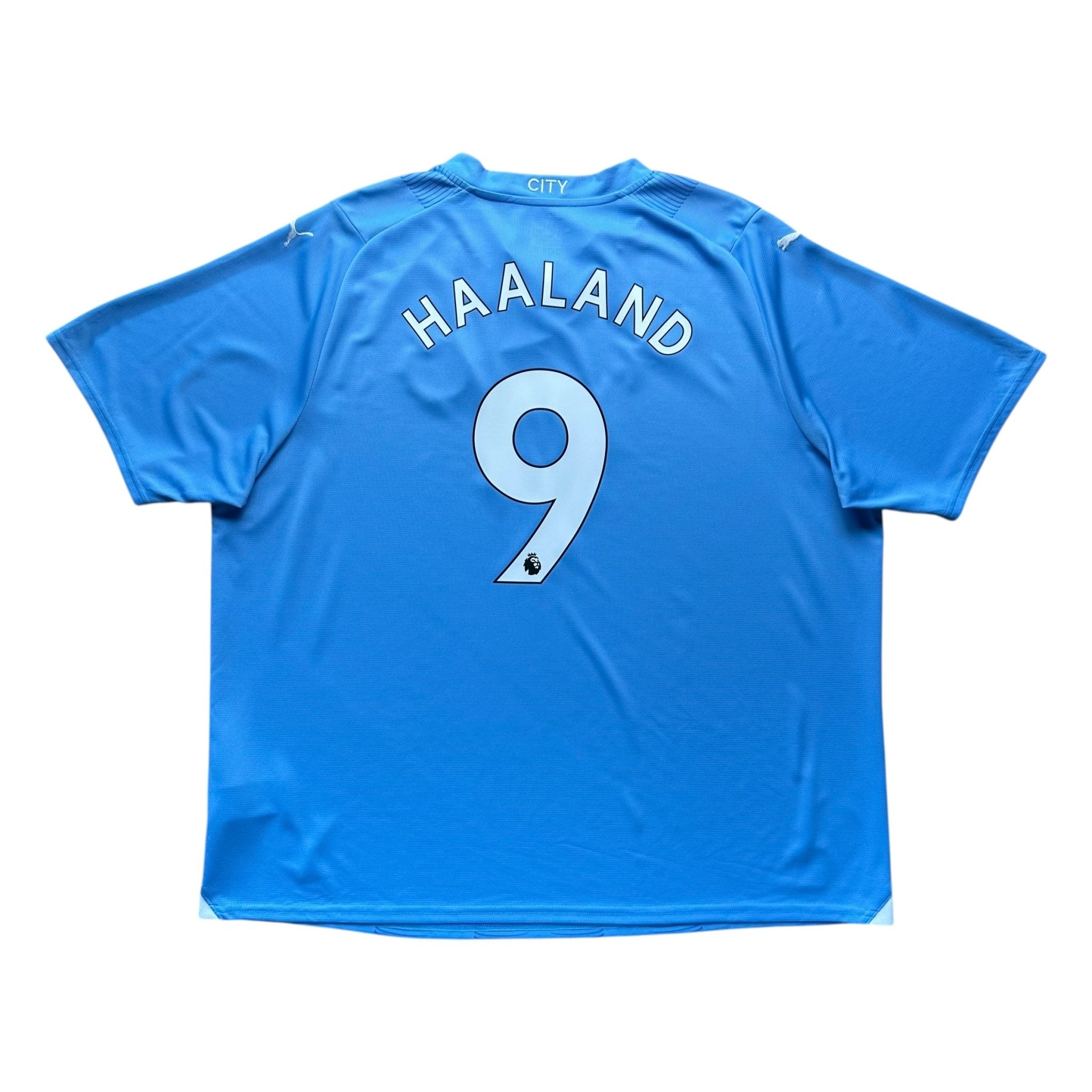 Manchester City 2022 - 23 Home Shirt (3XL) Haaland 9 - Kitplug