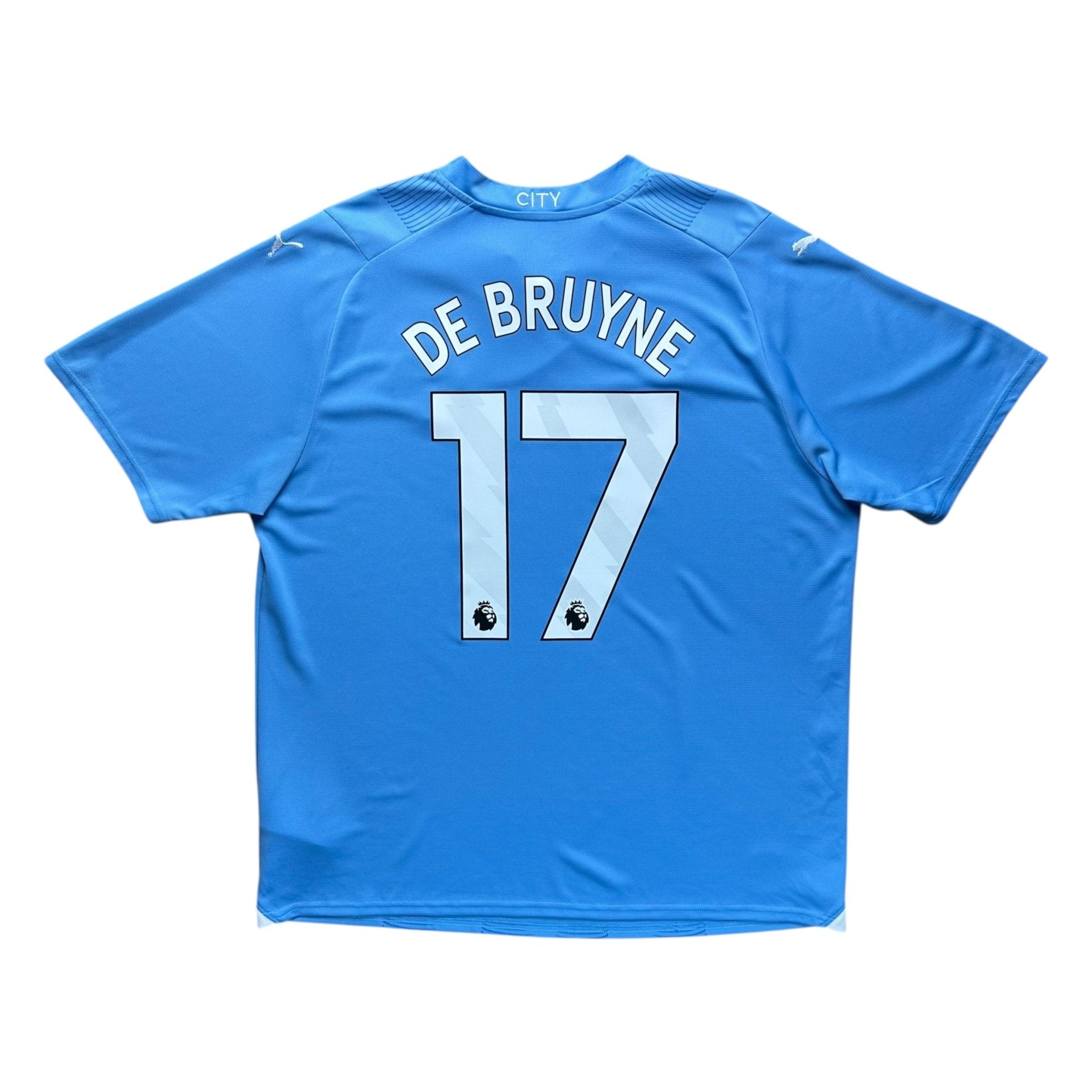 Manchester City 2023 - 24 Home Shirt (XL) De Bruyne 17 - Kitplug