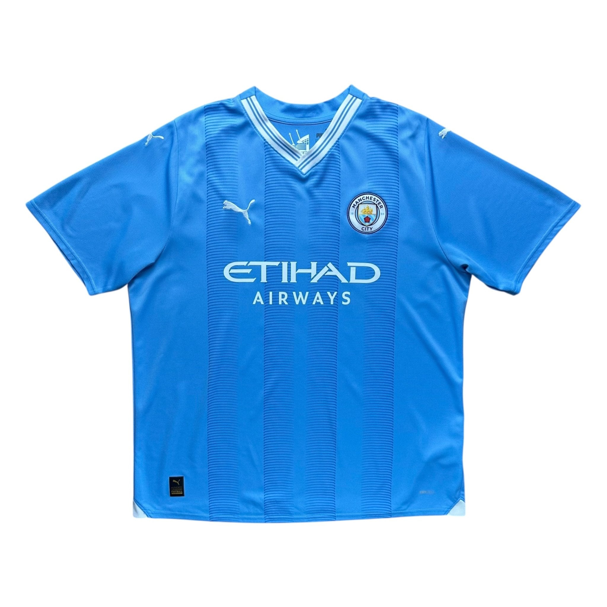 Manchester City 2023 - 24 Home Shirt (XL) De Bruyne 17 - Kitplug
