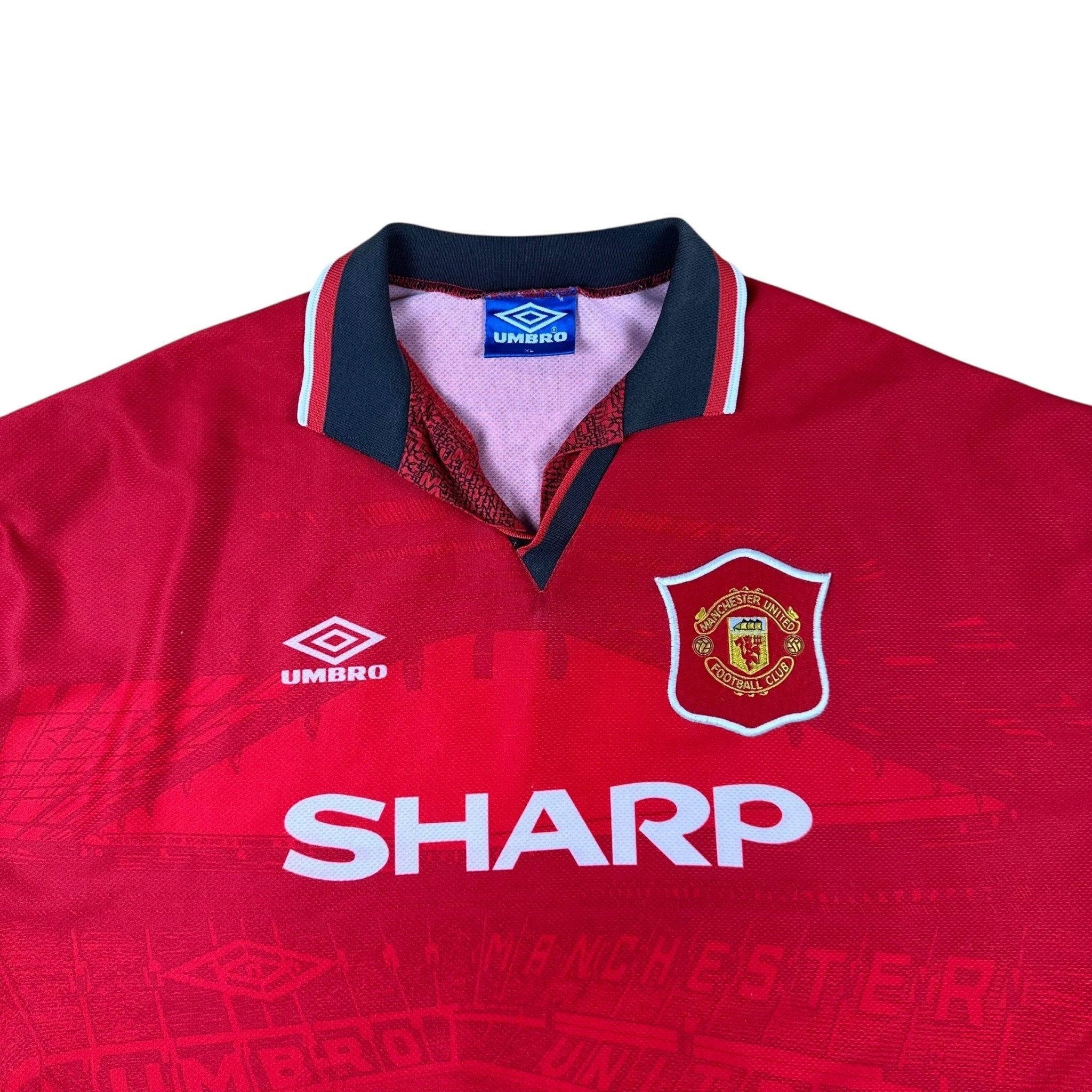 Manchester United 1994-96 Home Shirt (XL) Cantona #7 - Kitplug