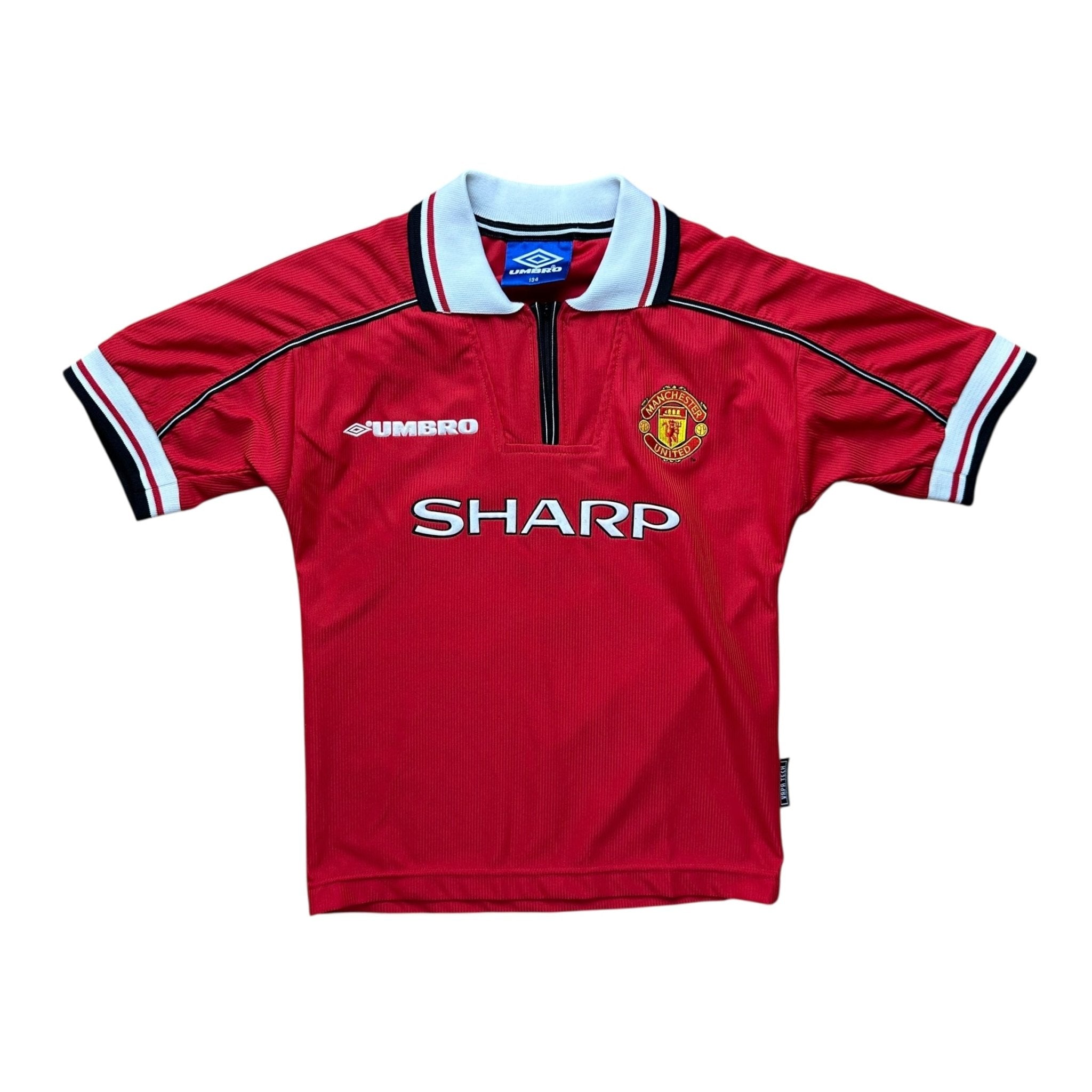 Manchester United 1998 - 00 Home Shirt (8 - 9 Years) - Kitplug