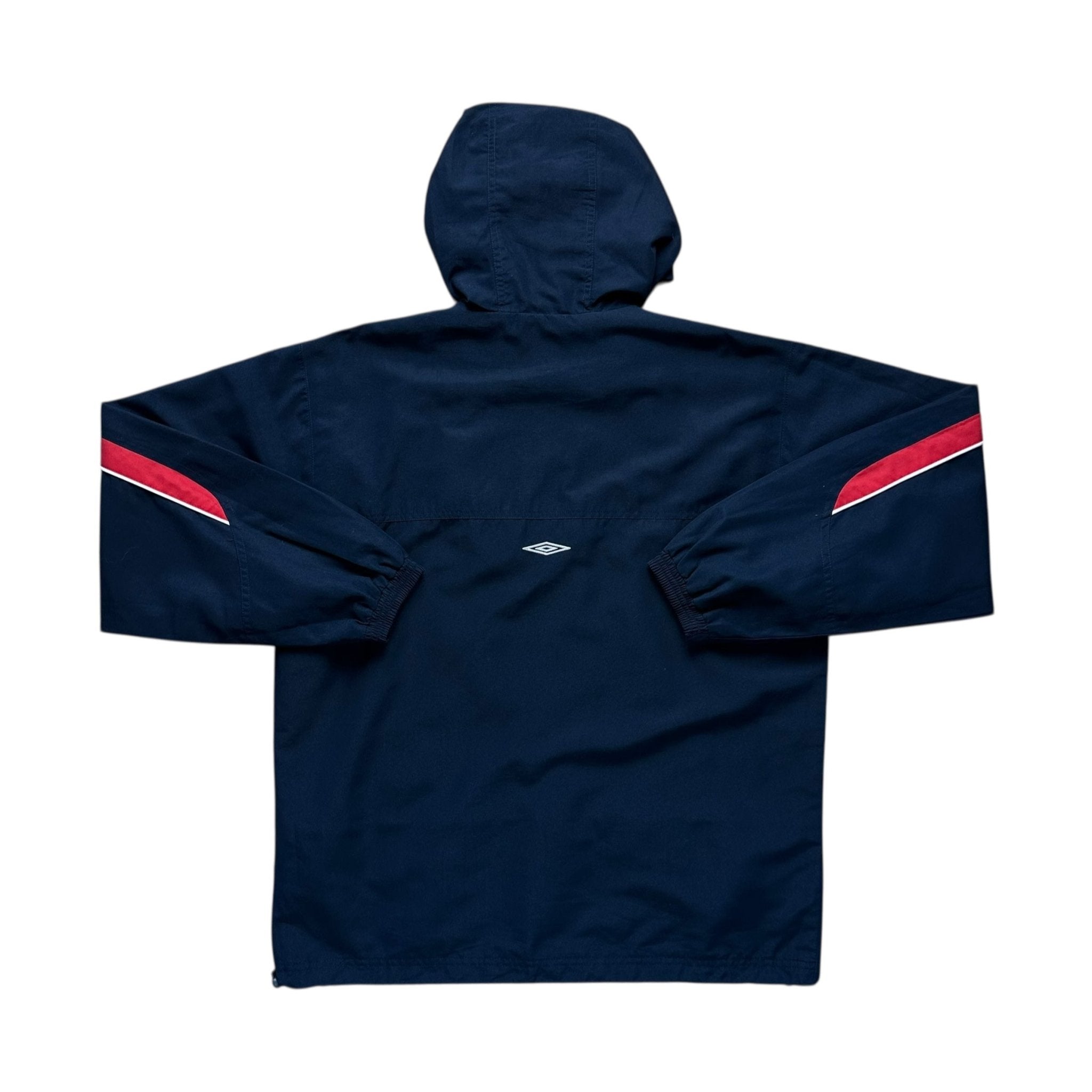 Manchester United 2000 - 02 Training 1/4 Zip Hooded Jacket (S) - Kitplug