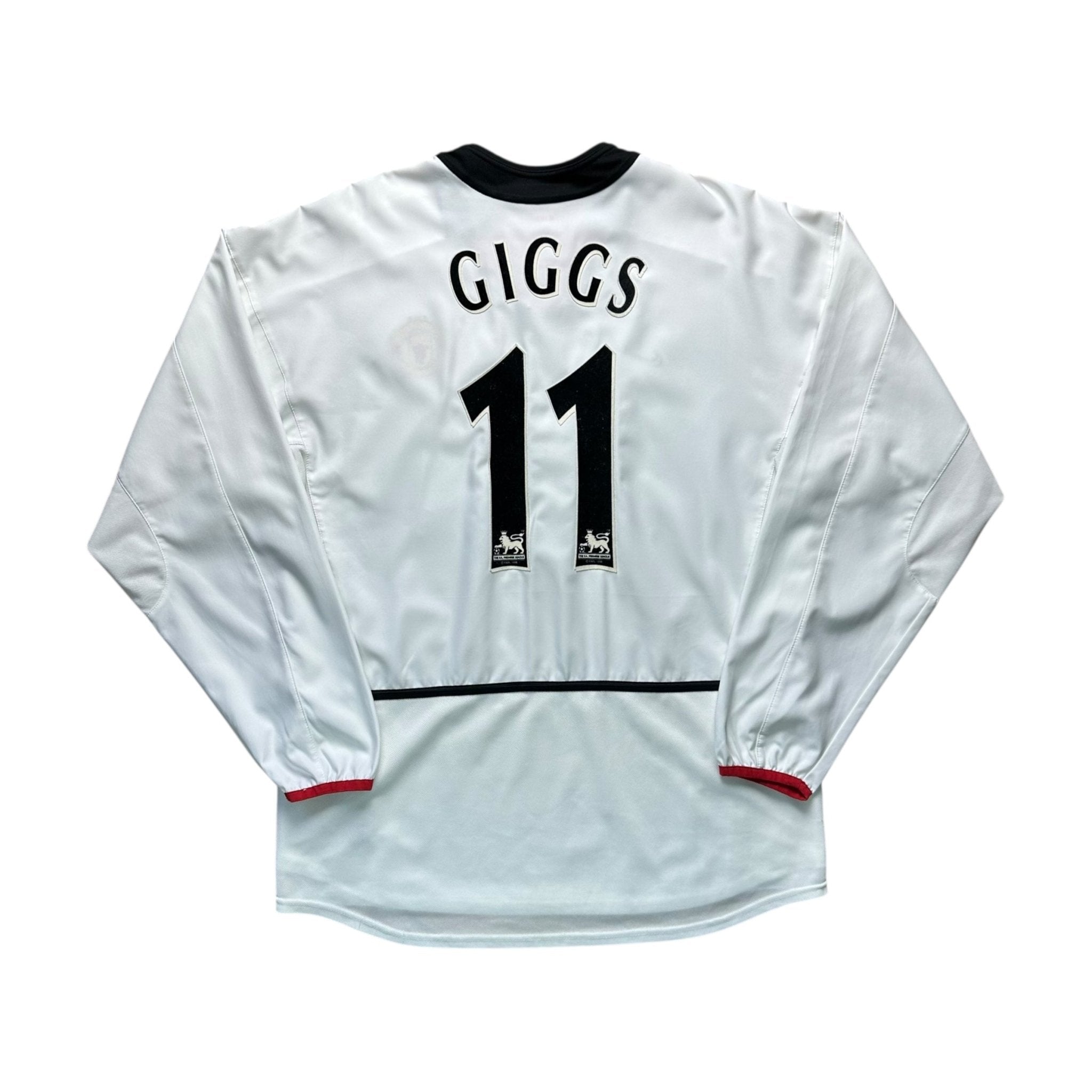 Manchester United 2002 - 03 Away L/S Shirt (M) Giggs 11 - Kitplug