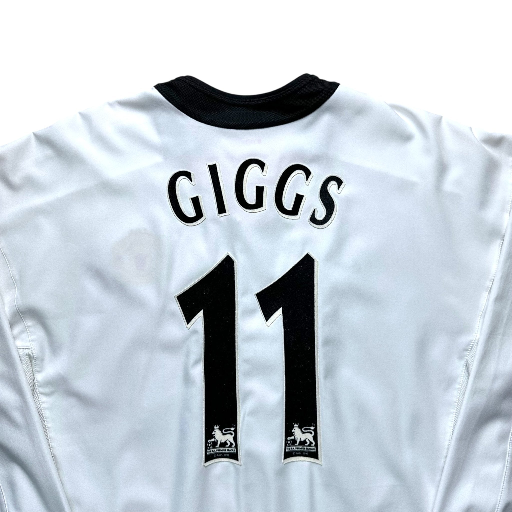 Manchester United 2002 - 03 Away L/S Shirt (M) Giggs 11 - Kitplug