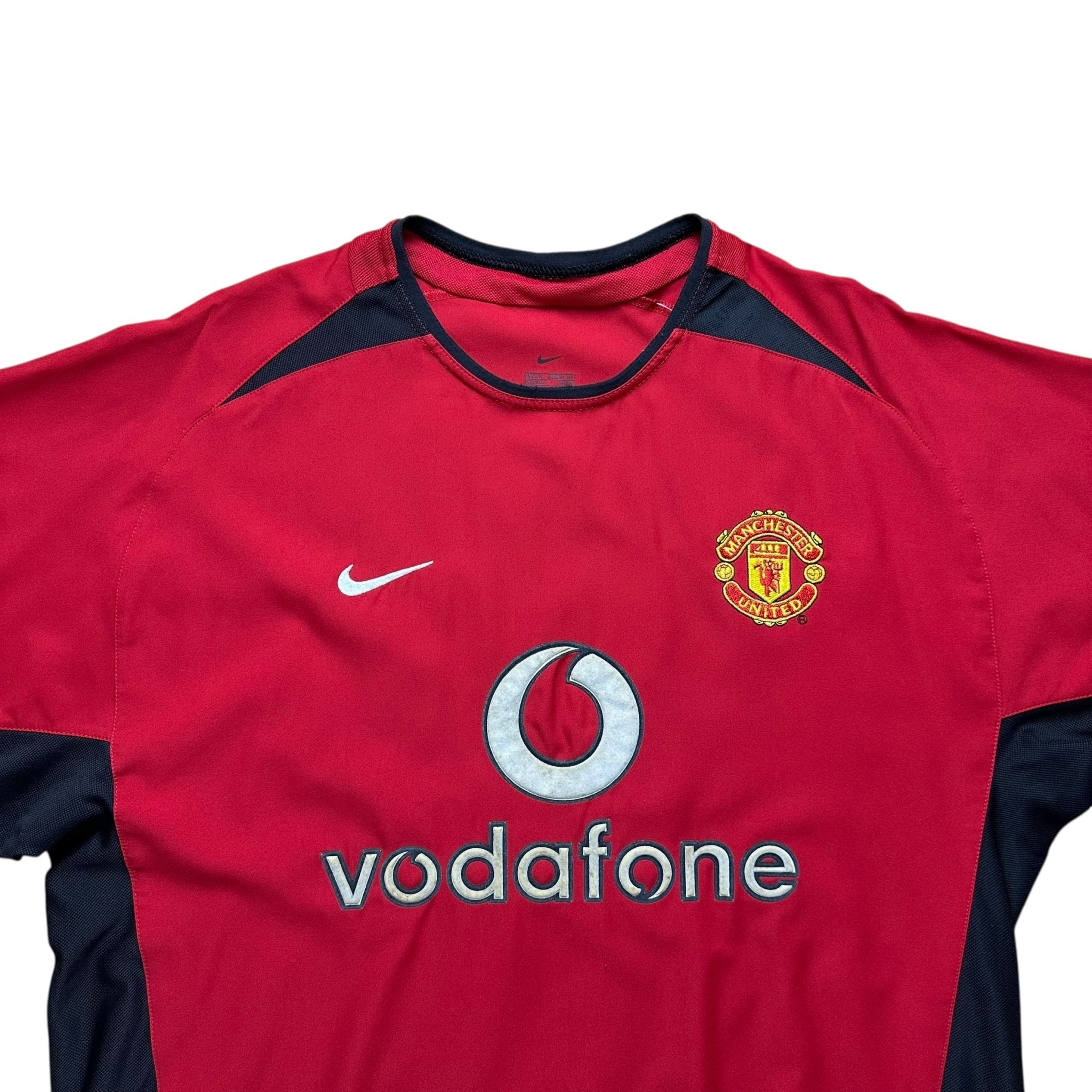 Manchester United 2002 - 03 Home Shirt (M) Keane 16 - Kitplug