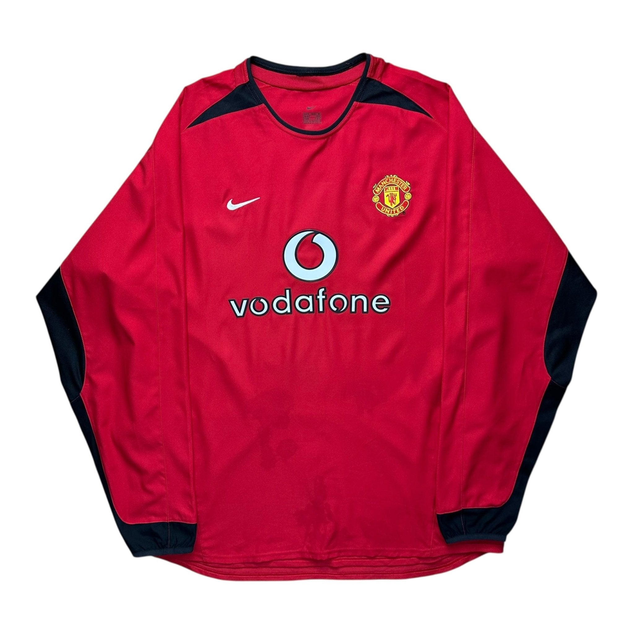 Manchester United 2002 - 03 Home Shirt (XL) Keane 16 - Kitplug