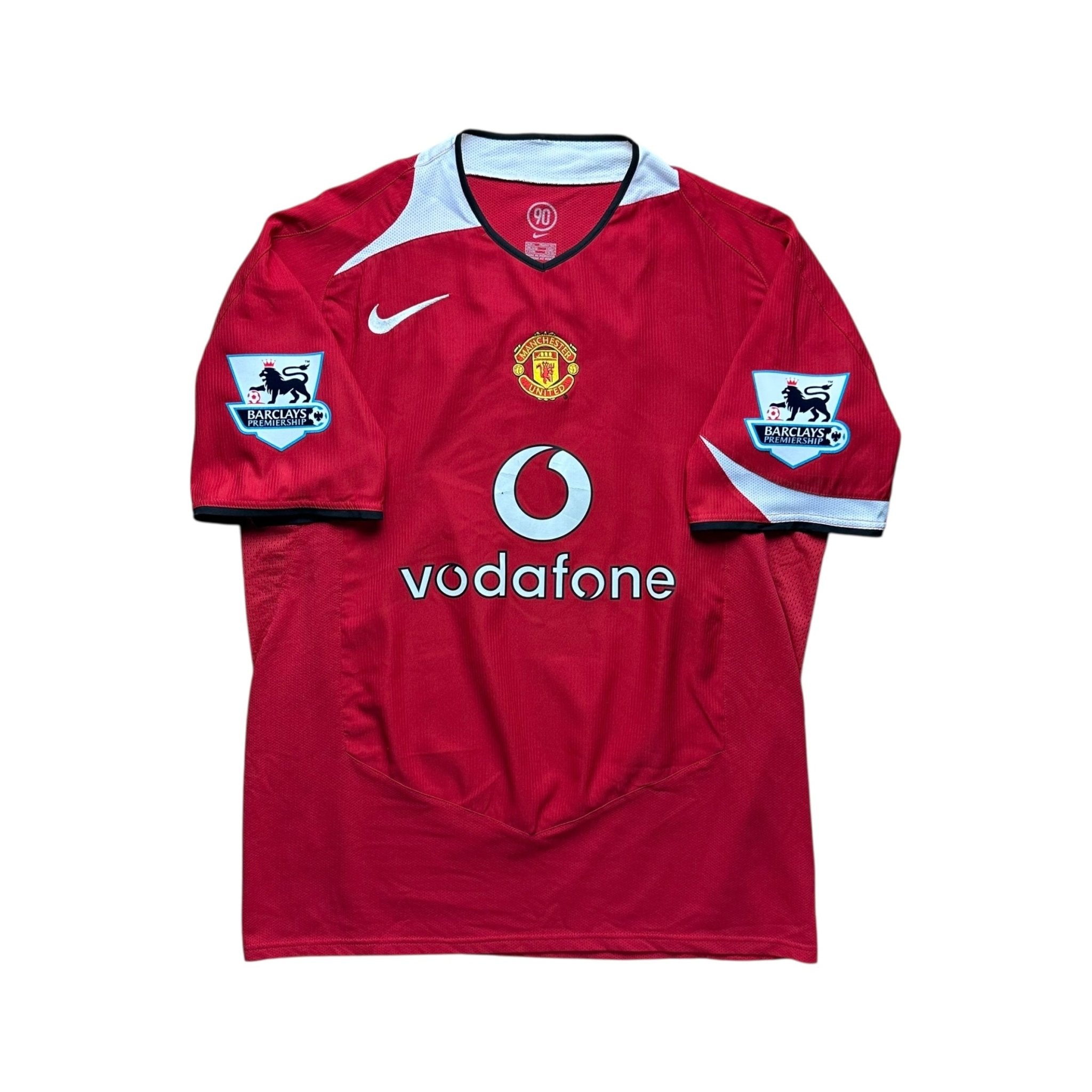 Manchester United 2004 - 06 Home Shirt (L) Ronaldo 7 - Kitplug
