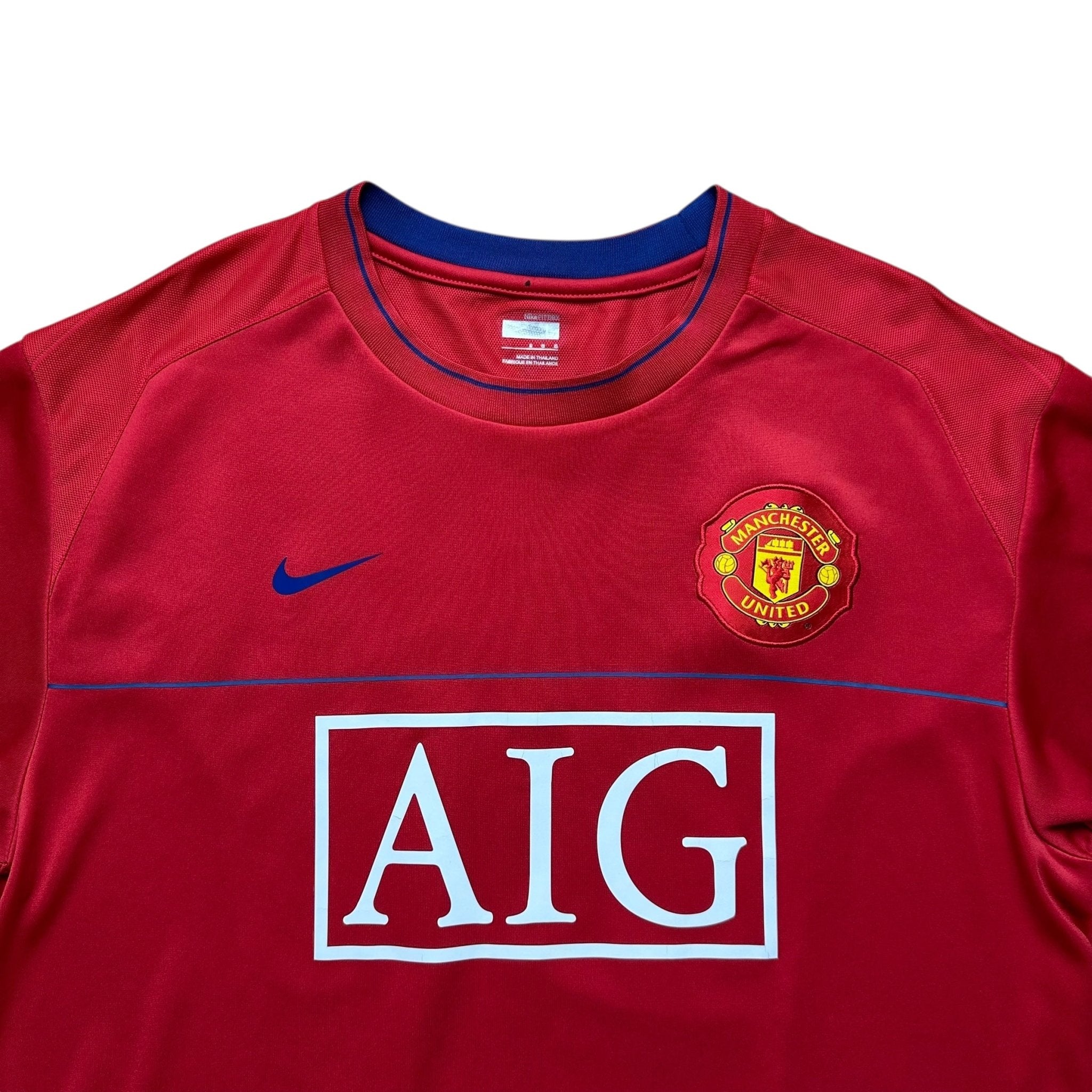 Manchester United 2007 - 08 Training Shirt (L) - Kitplug