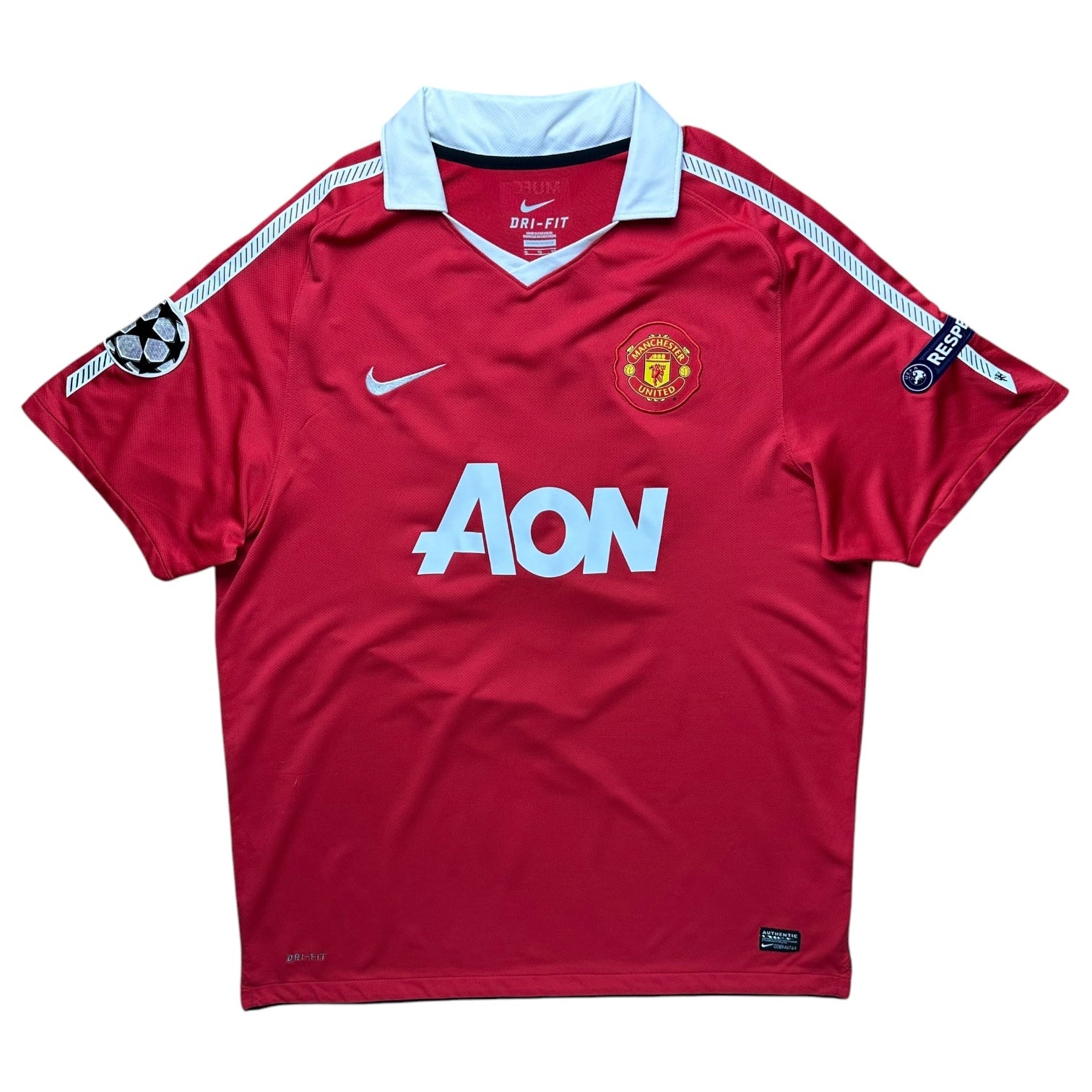 Manchester United 2010 - 11 Home Shirt (XL) Scholes 18 - Kitplug