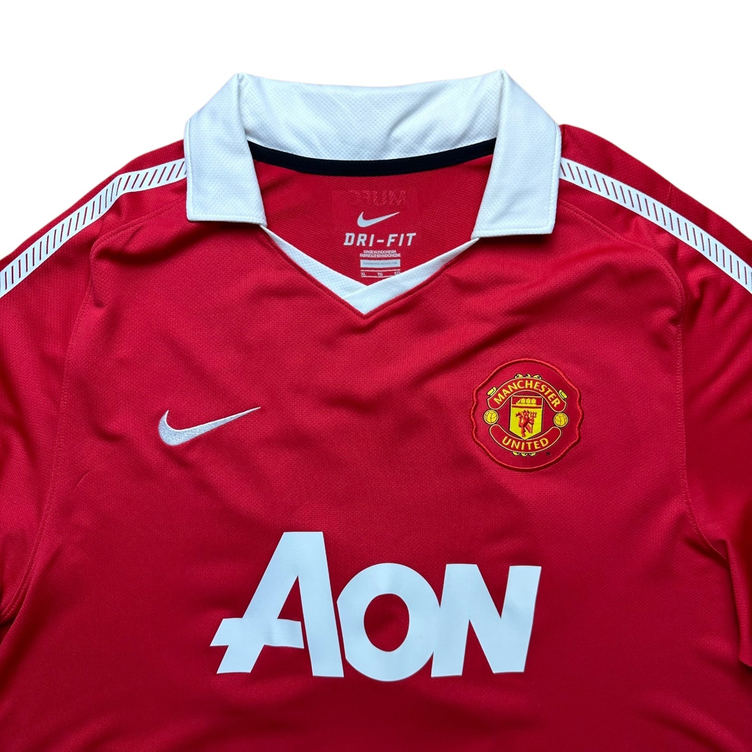 Manchester United 2010 - 11 Home Shirt (XL) Scholes 18 - Kitplug