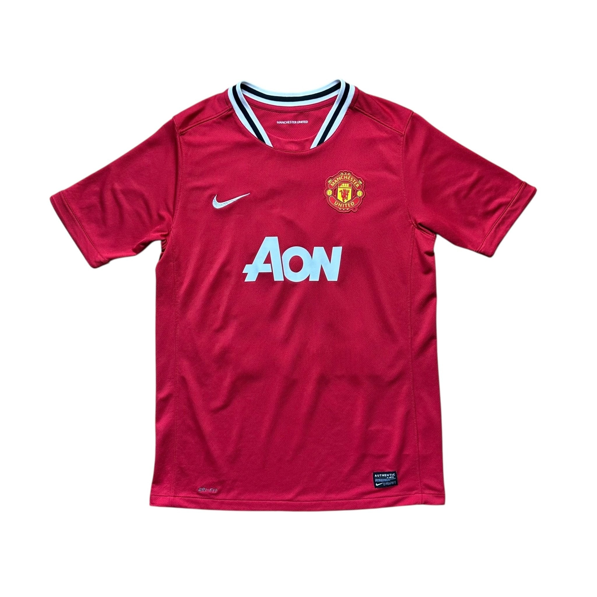 Manchester United 2011 - 12 Home Shirt (Youth XL) Scholes 22 - Kitplug