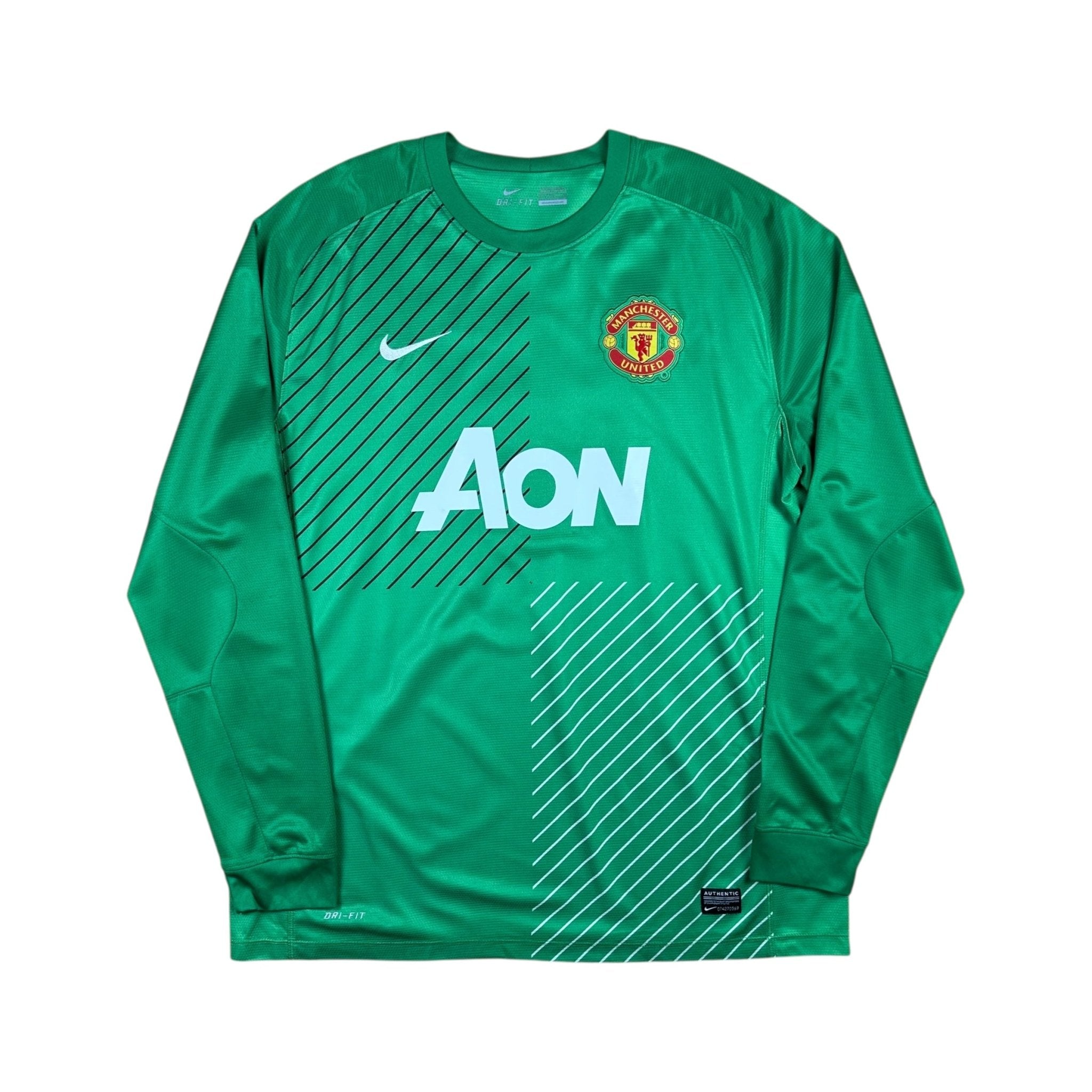 Manchester United 2013-14 GK Shirt (XL) De Gea #1 - Kitplug