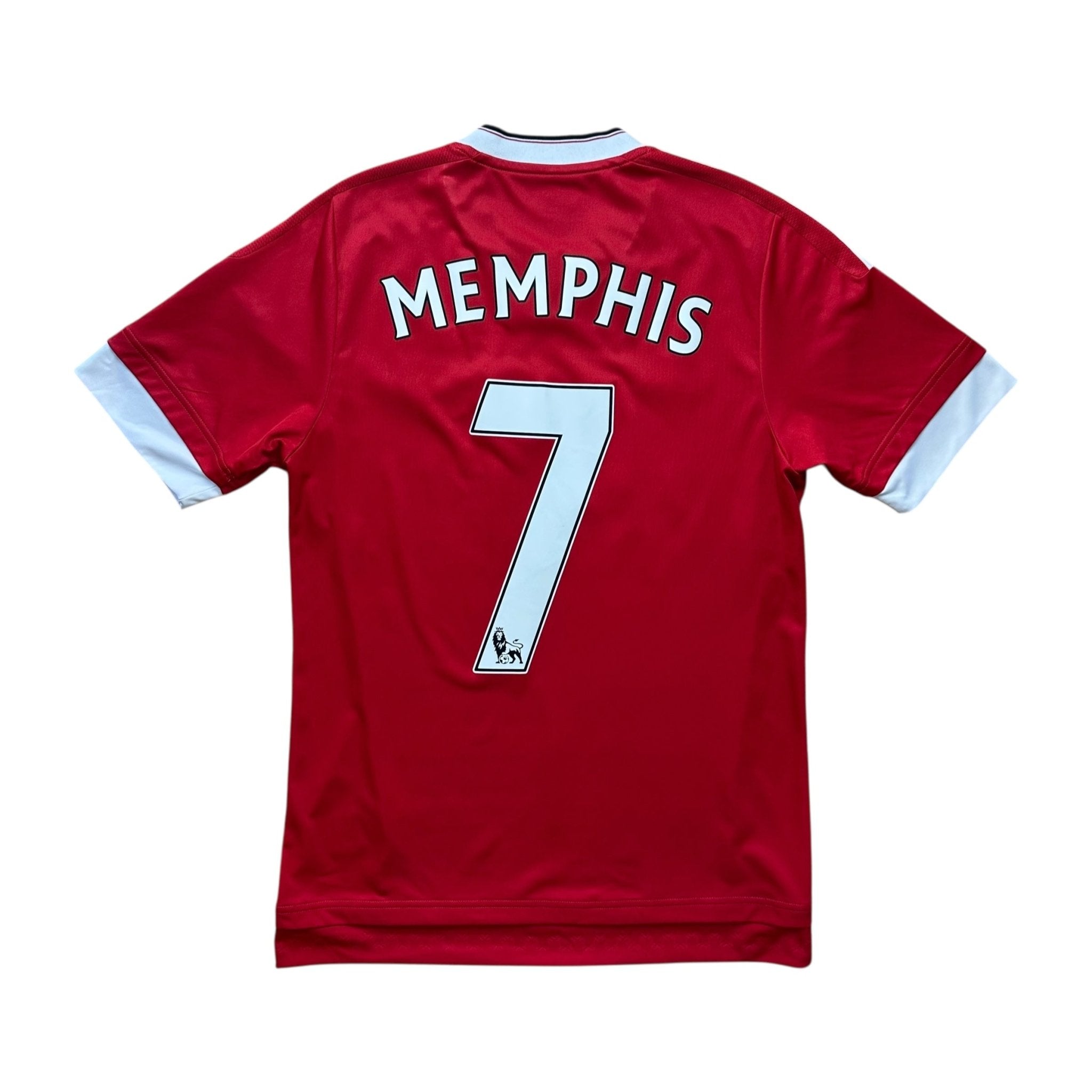 Manchester United 2015 - 16 Home Shirt (S) Memphis 7 - Kitplug