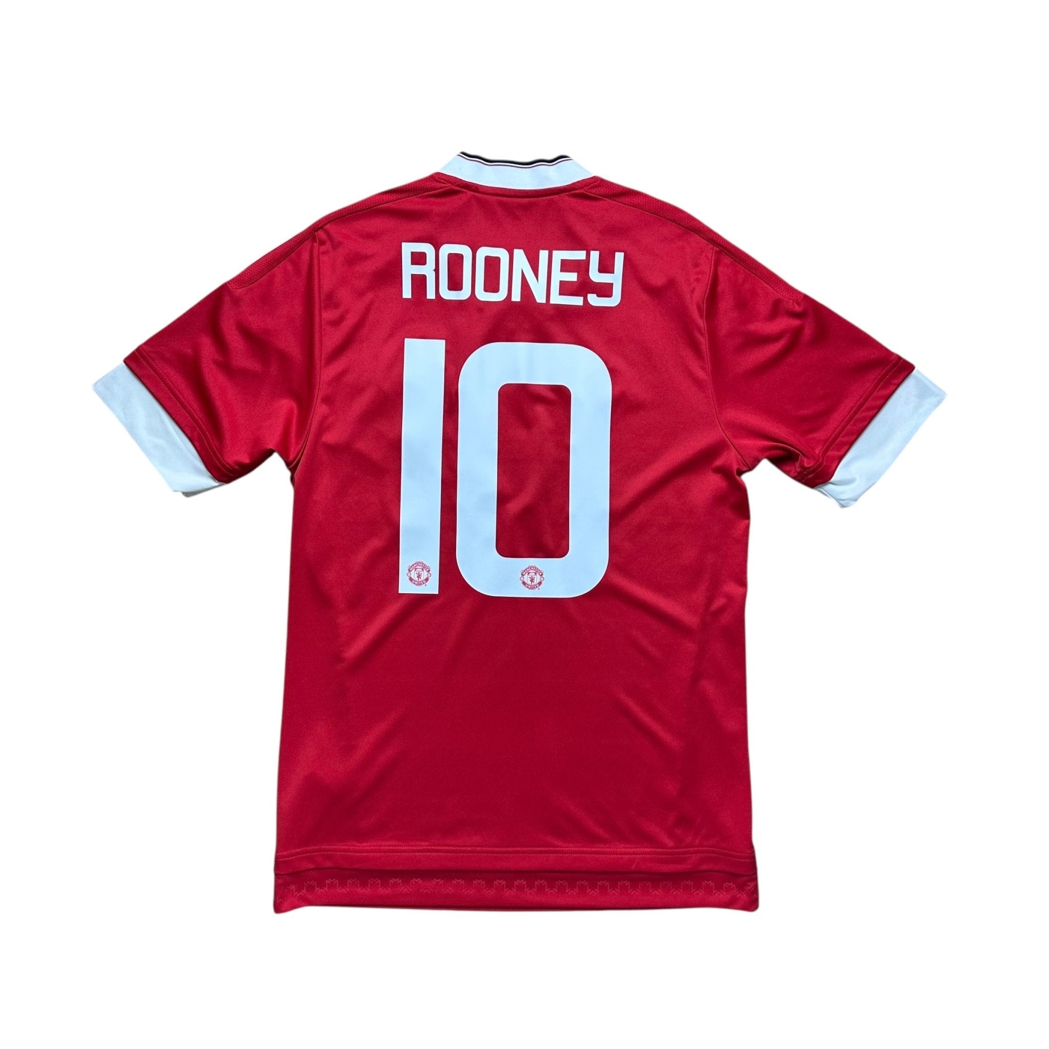 Manchester United 2015 - 16 Home Shirt (S) Rooney 10 - Kitplug