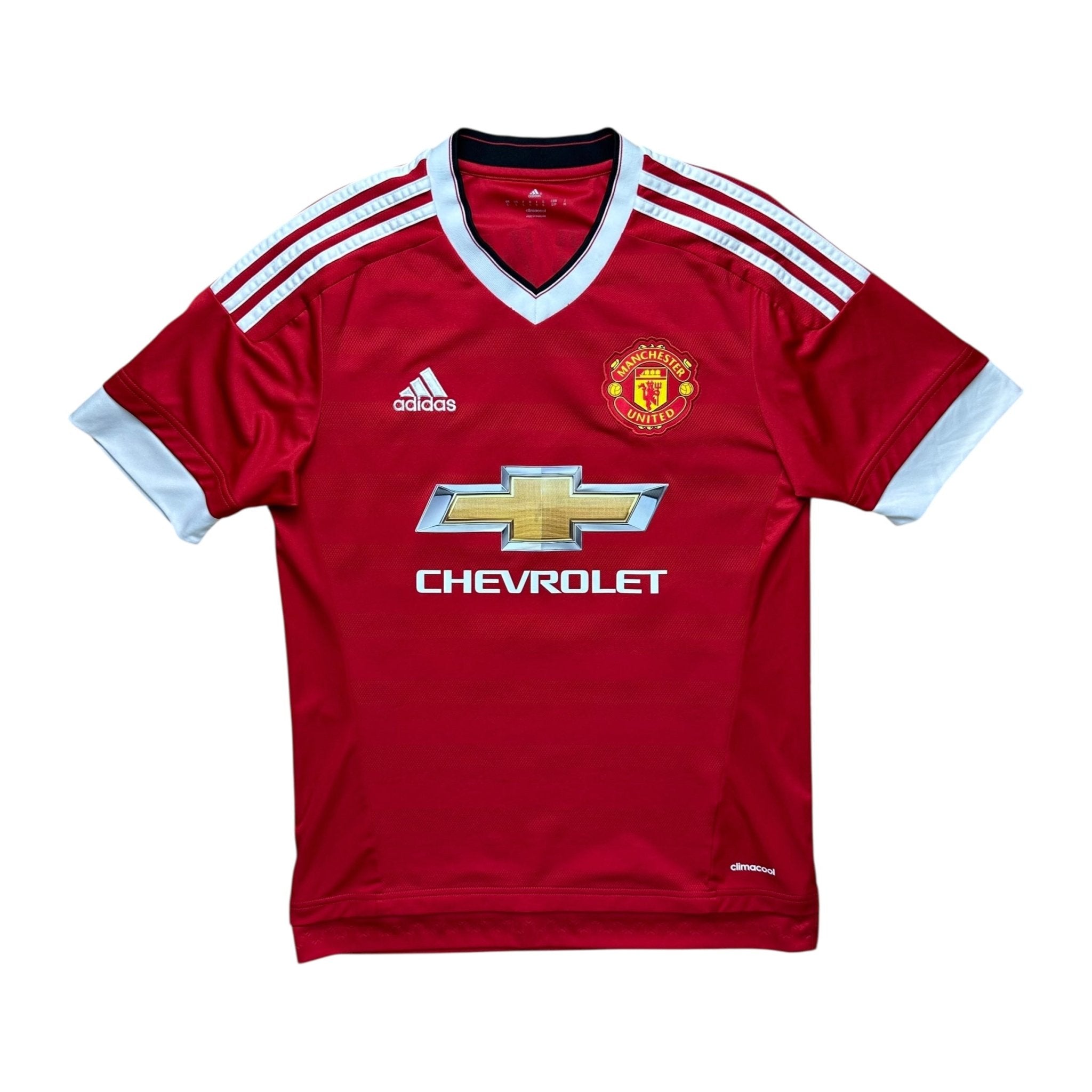 Manchester United 2015 - 16 Home Shirt (S) Valencia 25 - Kitplug