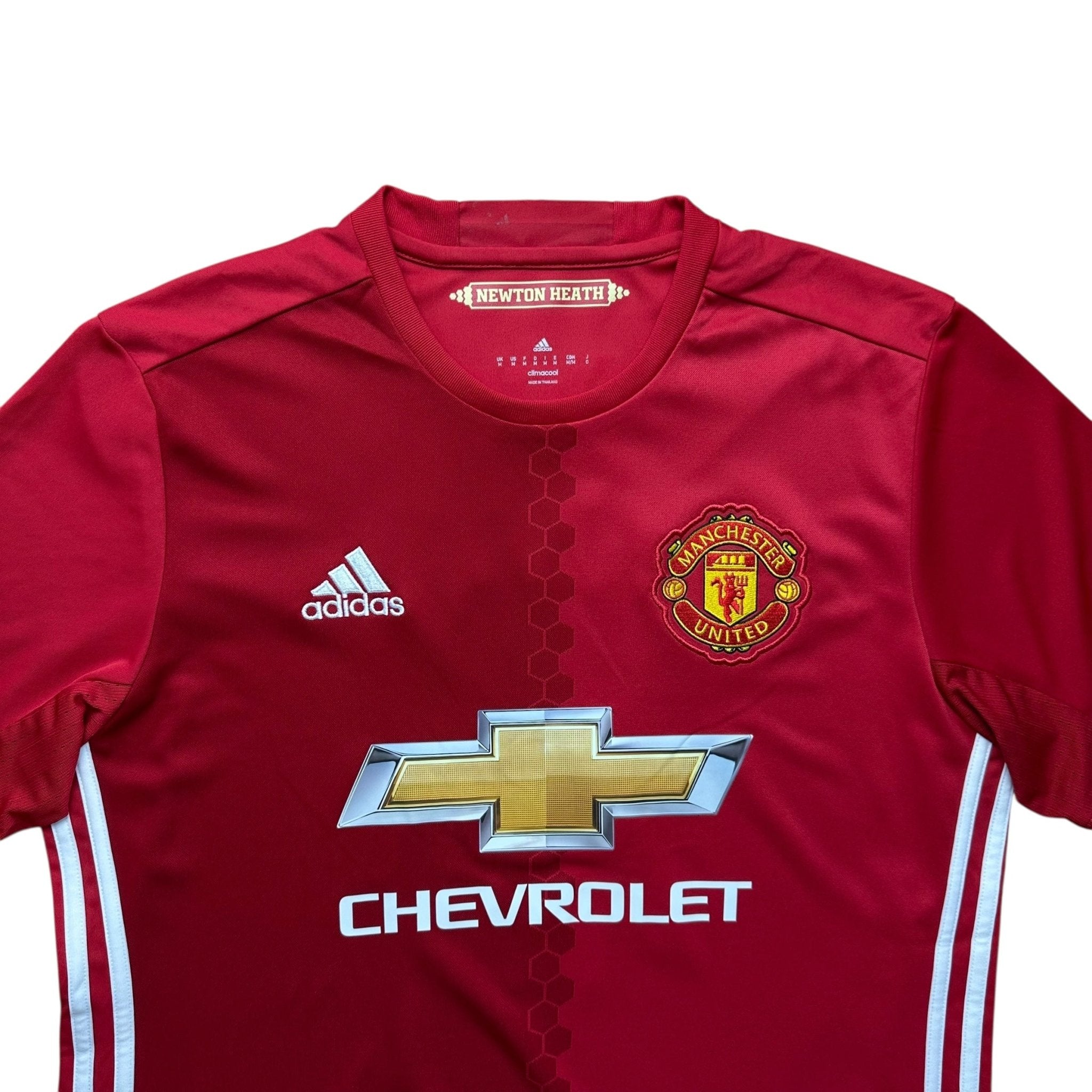 Manchester United 2016 - 17 Home Shirt (M) Pogba 6 - Kitplug