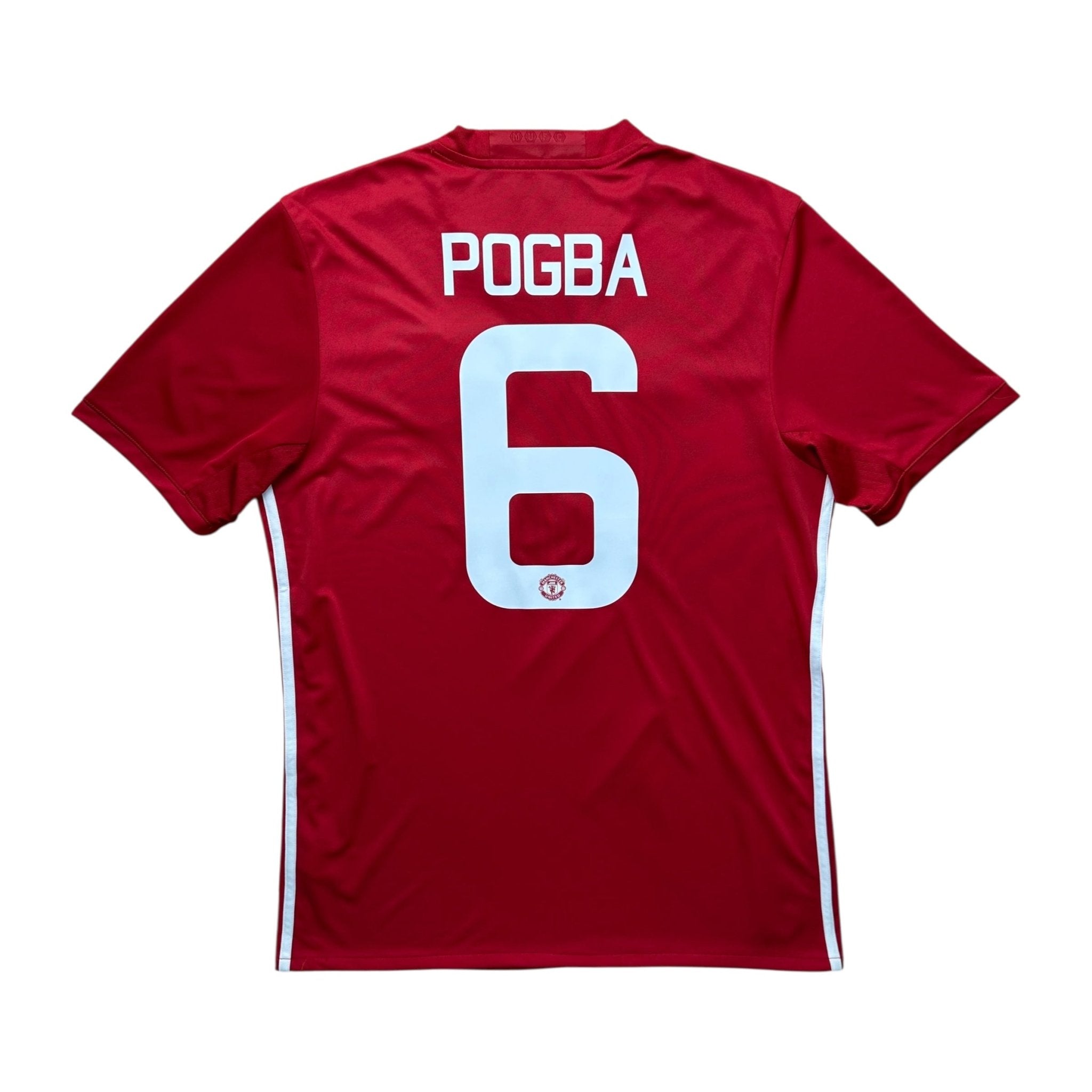 Manchester United 2016 - 17 Home Shirt (M) Pogba 6 - Kitplug