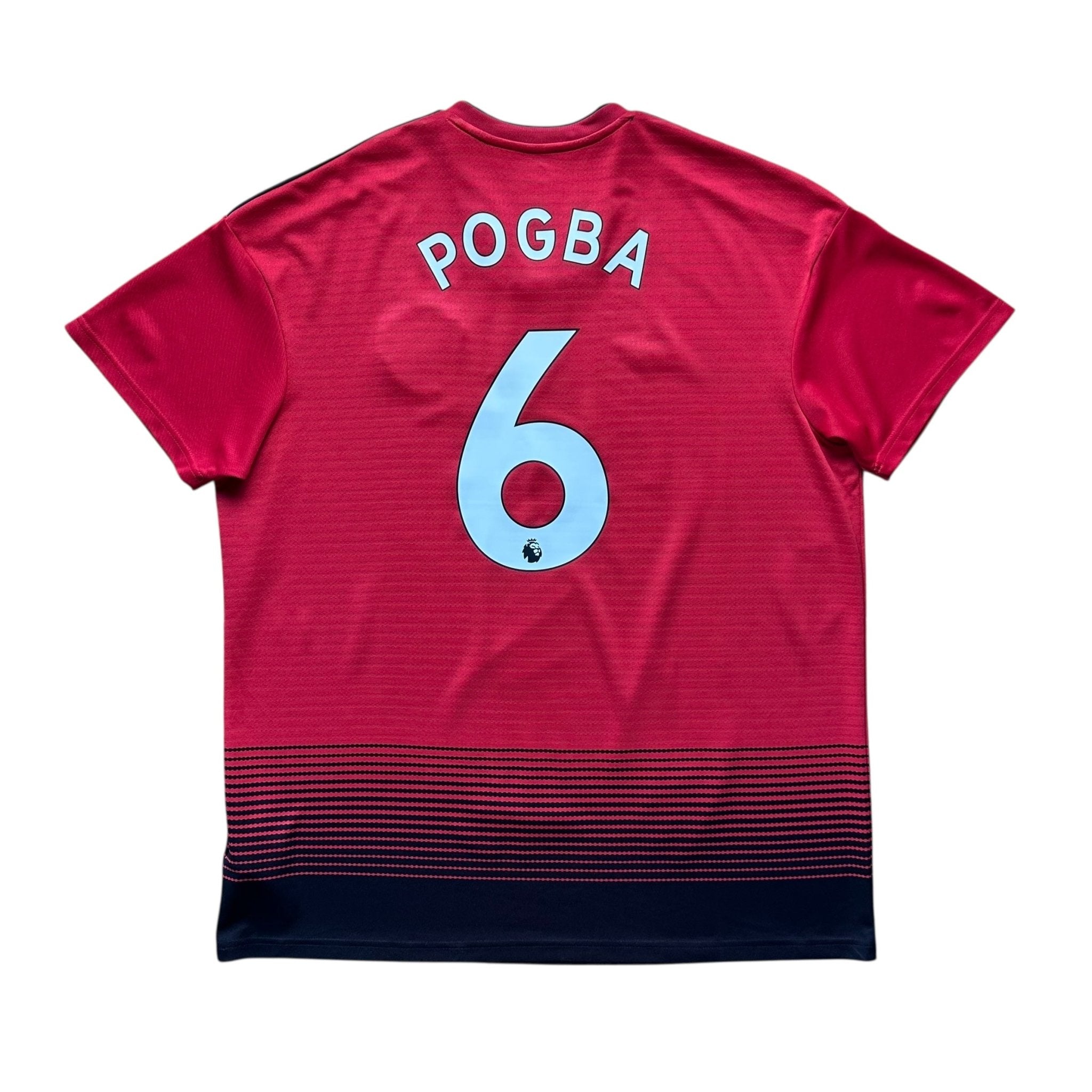 Manchester United 2018 - 19 Home Shirt (XL) Pogba 6 - Kitplug