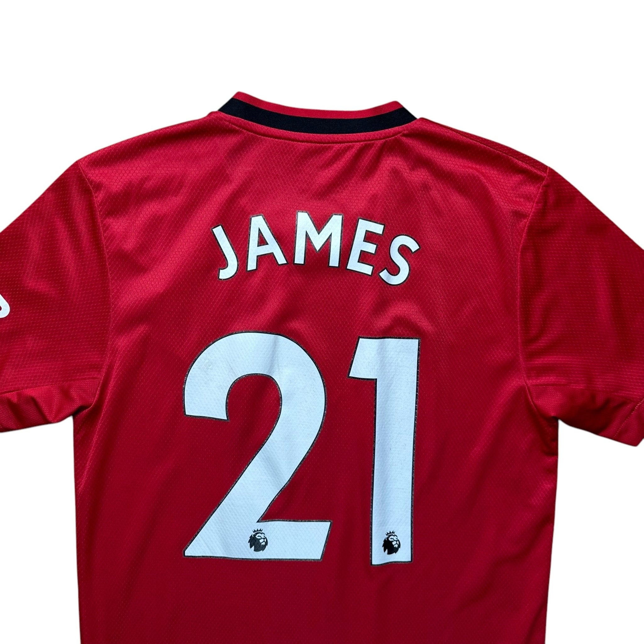 Manchester United 2019 - 20 Home Shirt (S) James 21 - Kitplug