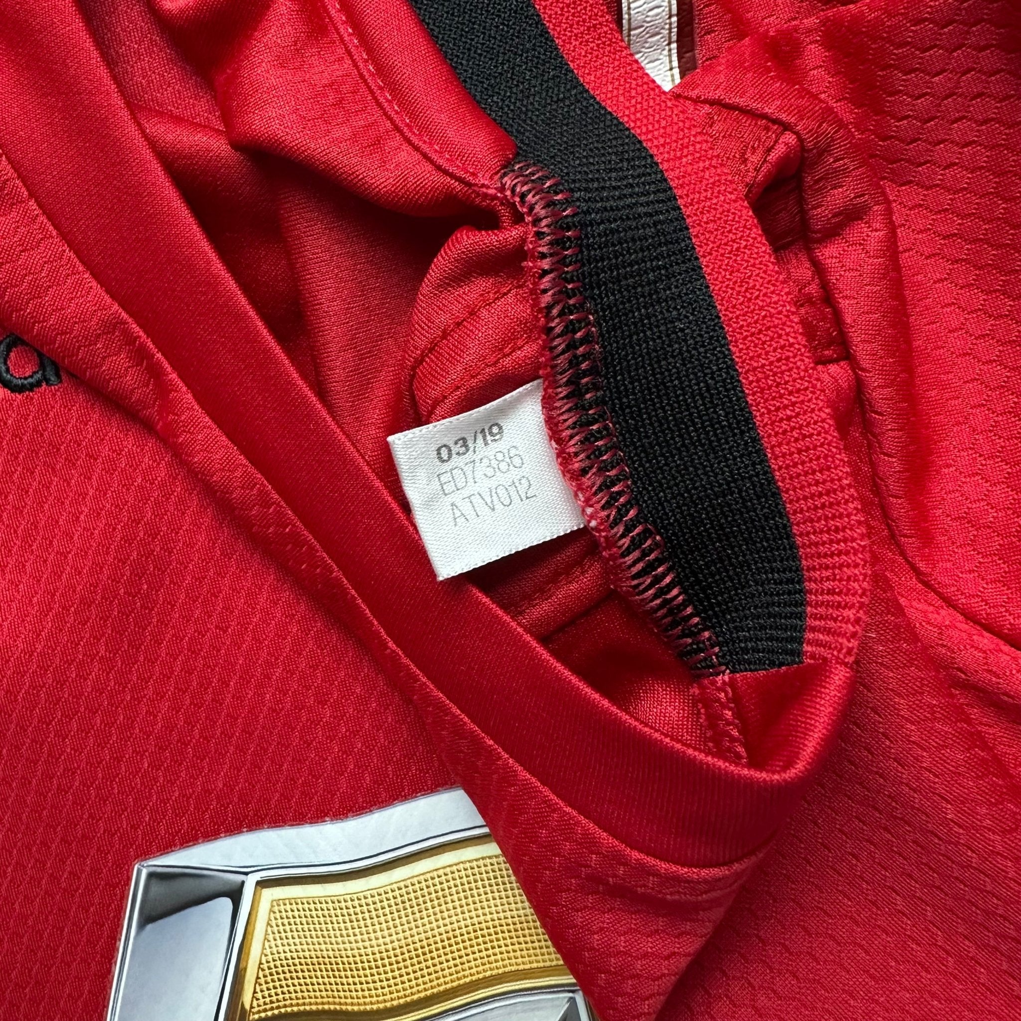 Manchester United 2019 - 20 Legends Match V FC Bayern Munchen Home Shirt (M) Solskjaer 20 - Kitplug