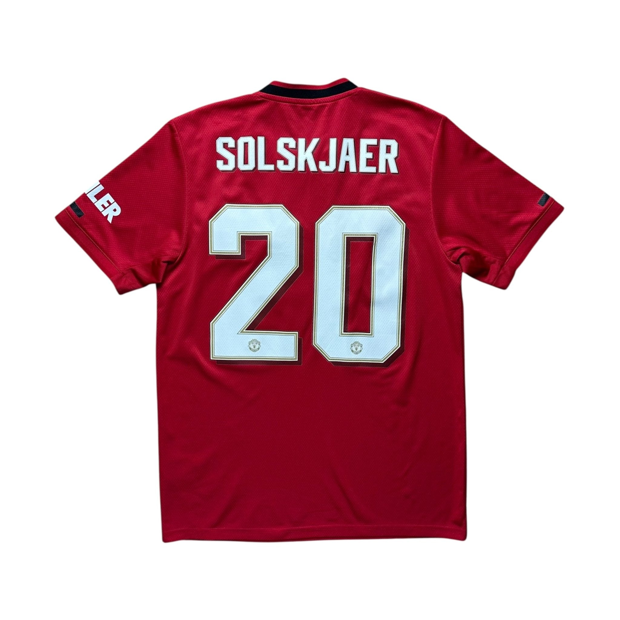 Manchester United 2019 - 20 Legends Match V FC Bayern Munchen Home Shirt (M) Solskjaer 20 - Kitplug