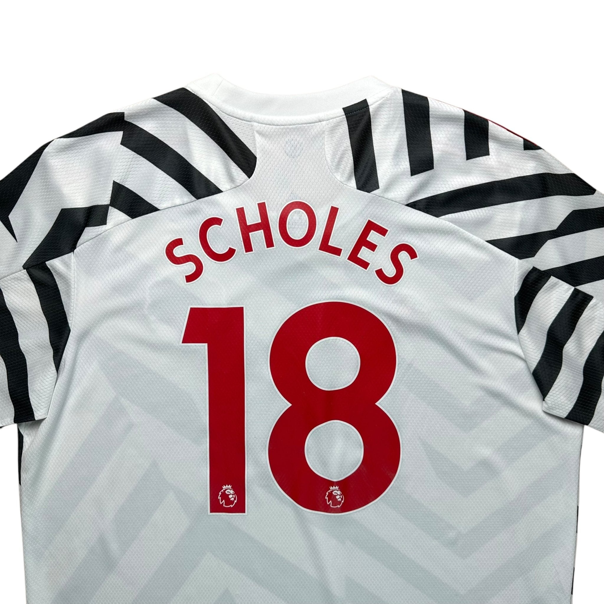 Manchester United 2020 - 21 Third Shirt (XL) Scholes 18 - Kitplug