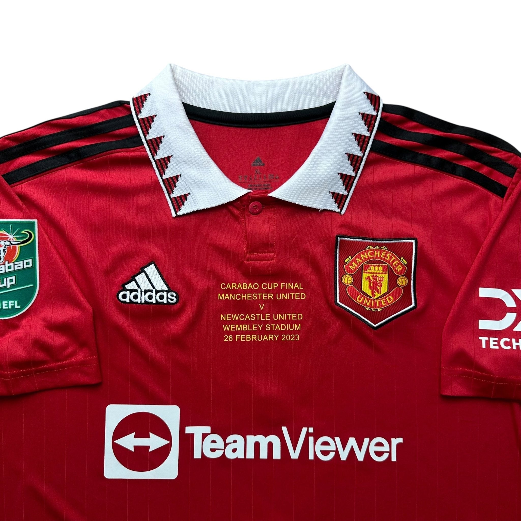 Manchester United 2022 - 23 Home Shirt (XL) B.Fernandes 8 - Kitplug