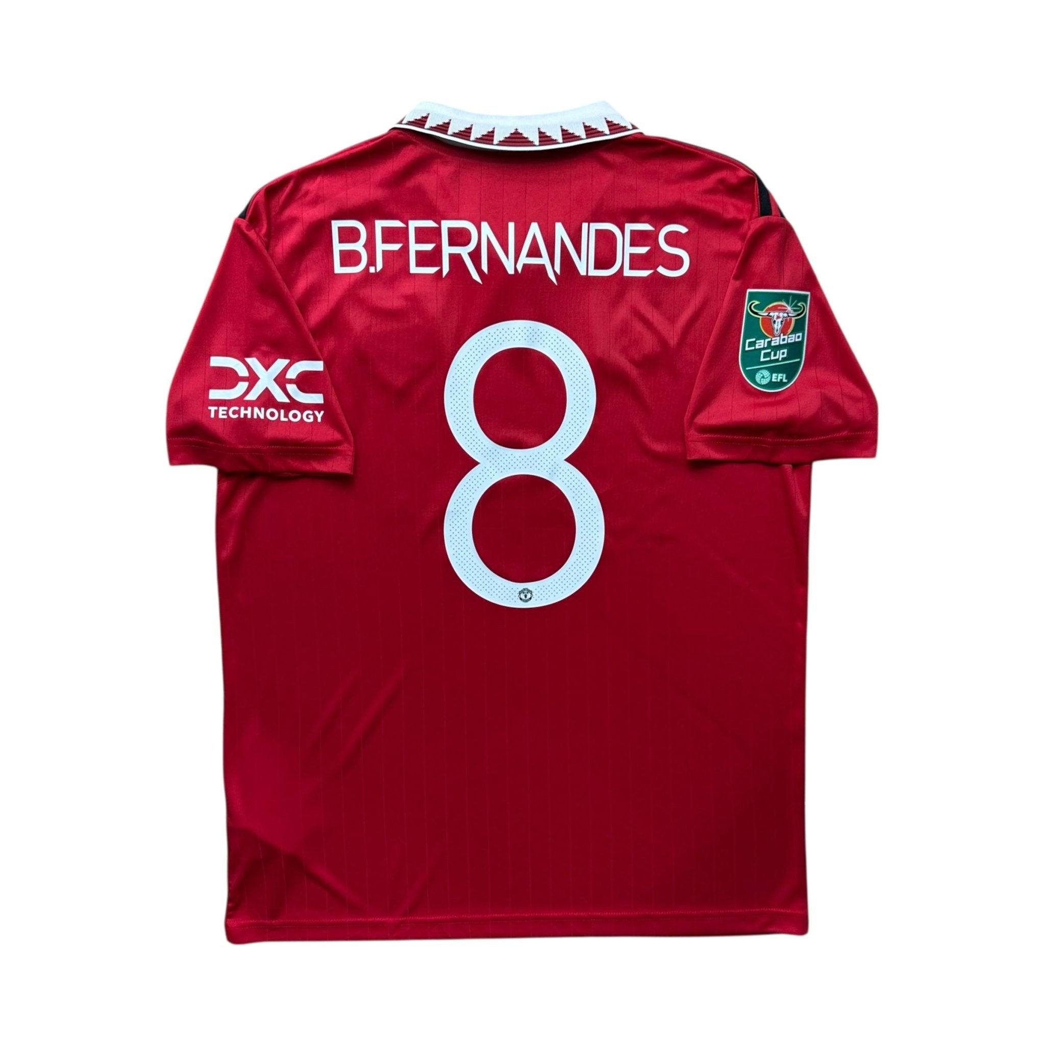 Manchester United 2022 - 23 Home Shirt (XL) B.Fernandes 8 - Kitplug