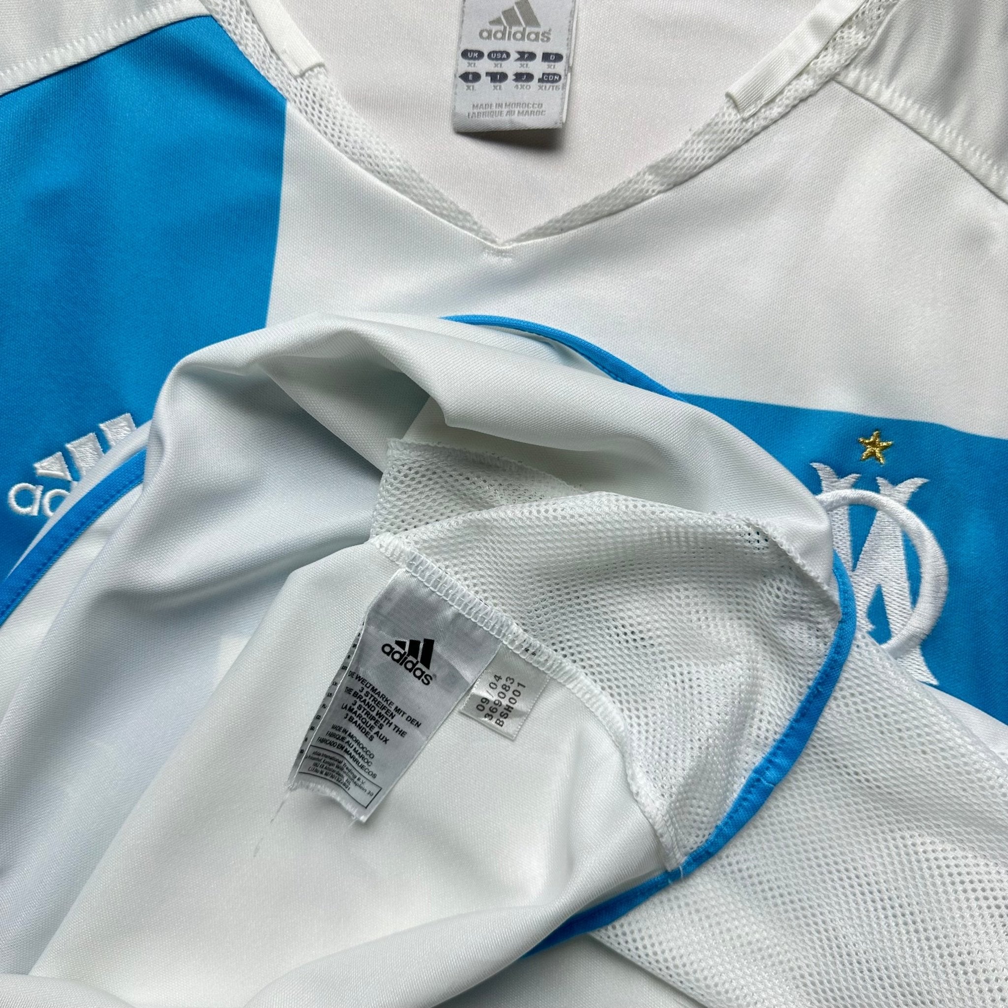 Marseille 2004 - 05 Home Shirt (XL) - Kitplug