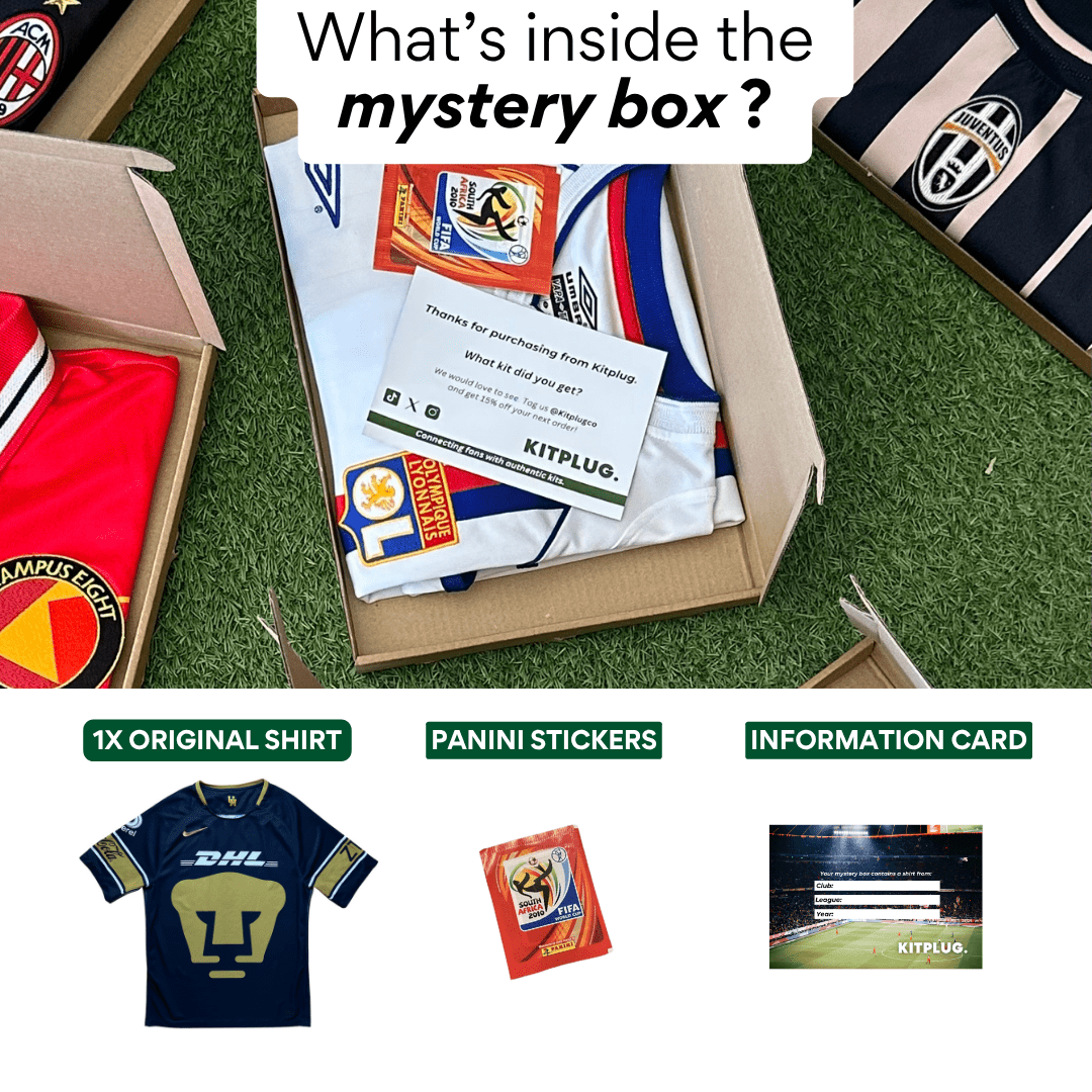 Modern Mystery Football Shirt Box - Kitplug