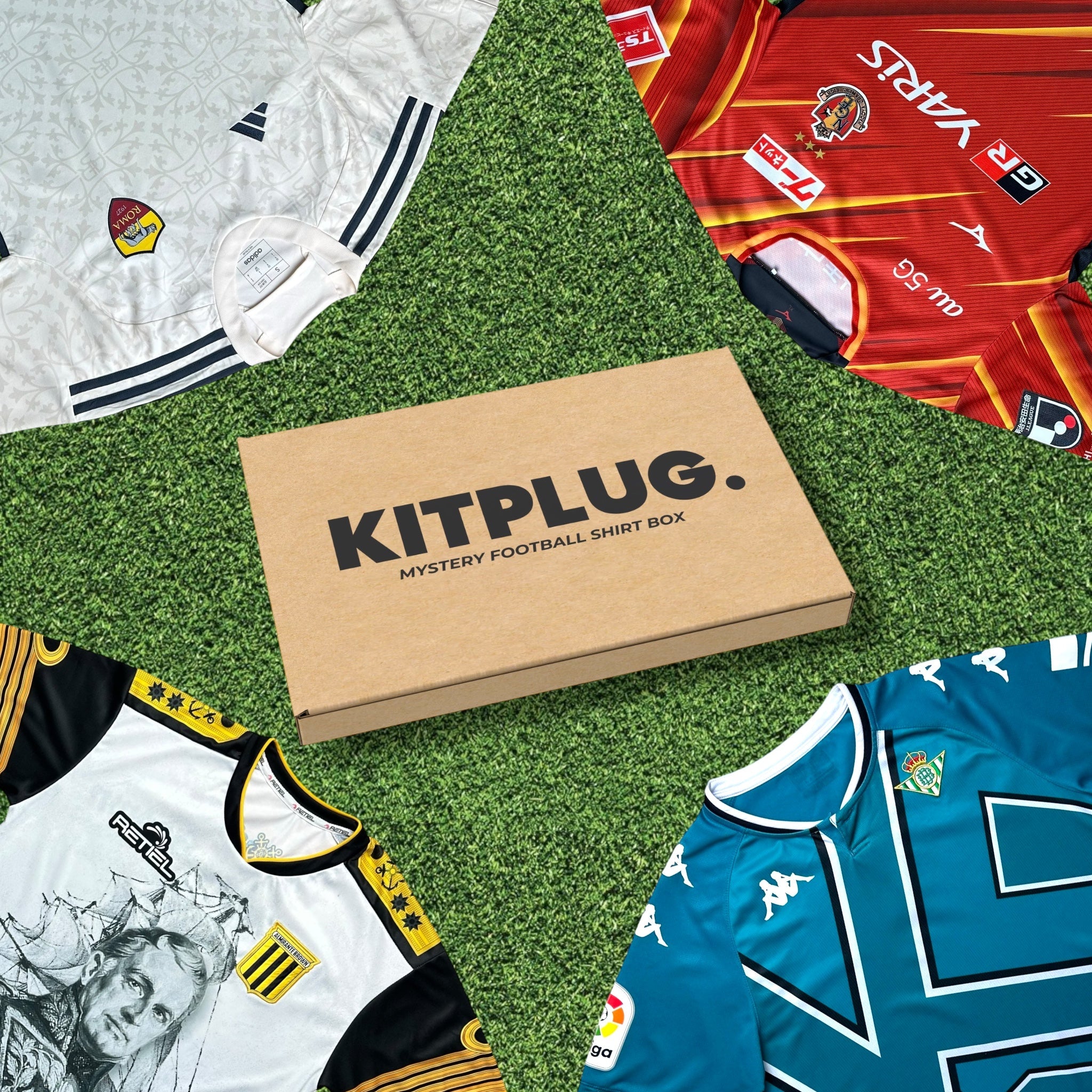 Modern Mystery Football Shirt Box - Kitplug