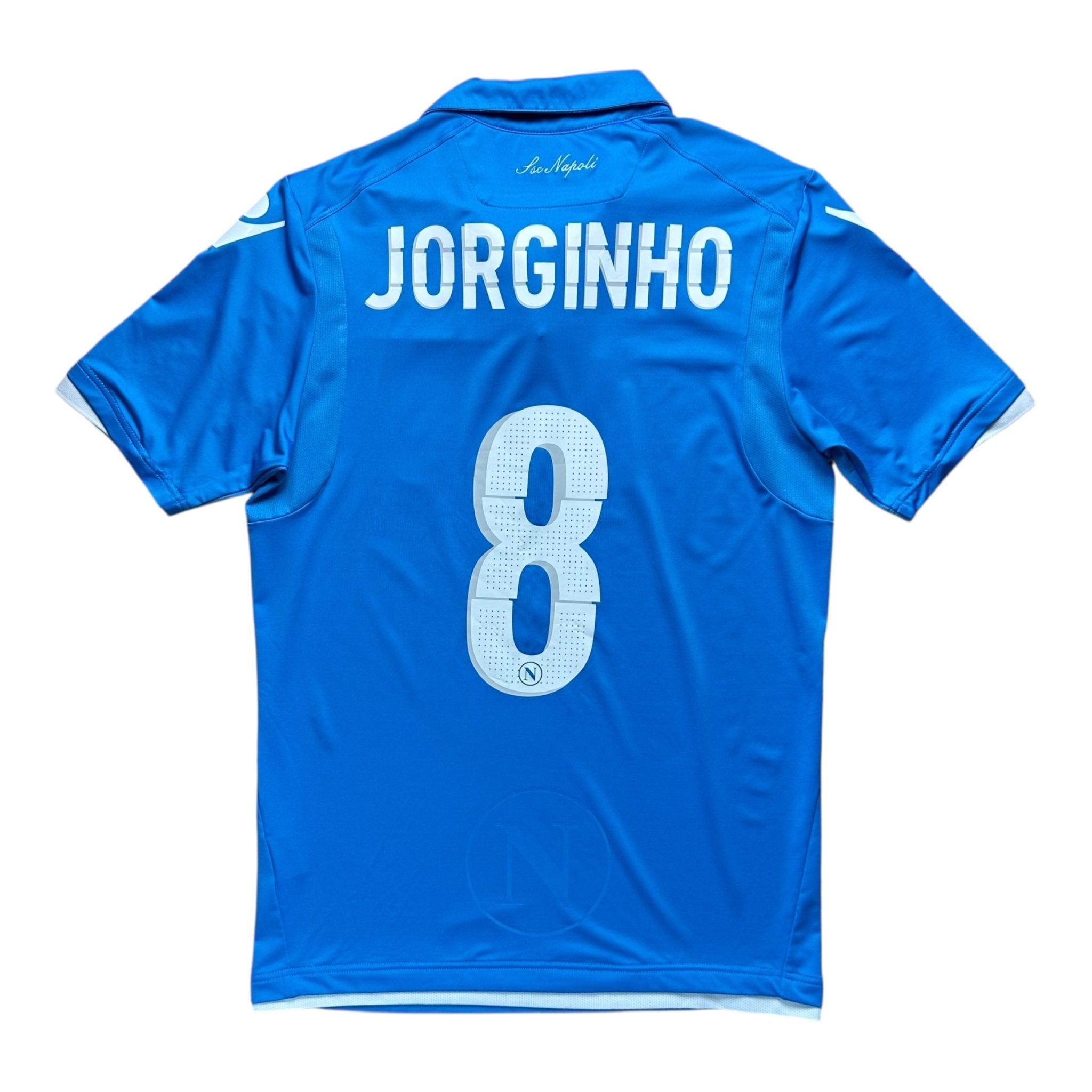 Napoli 2014 - 15 Home Shirt (XL) Jorginho 8 - Kitplug