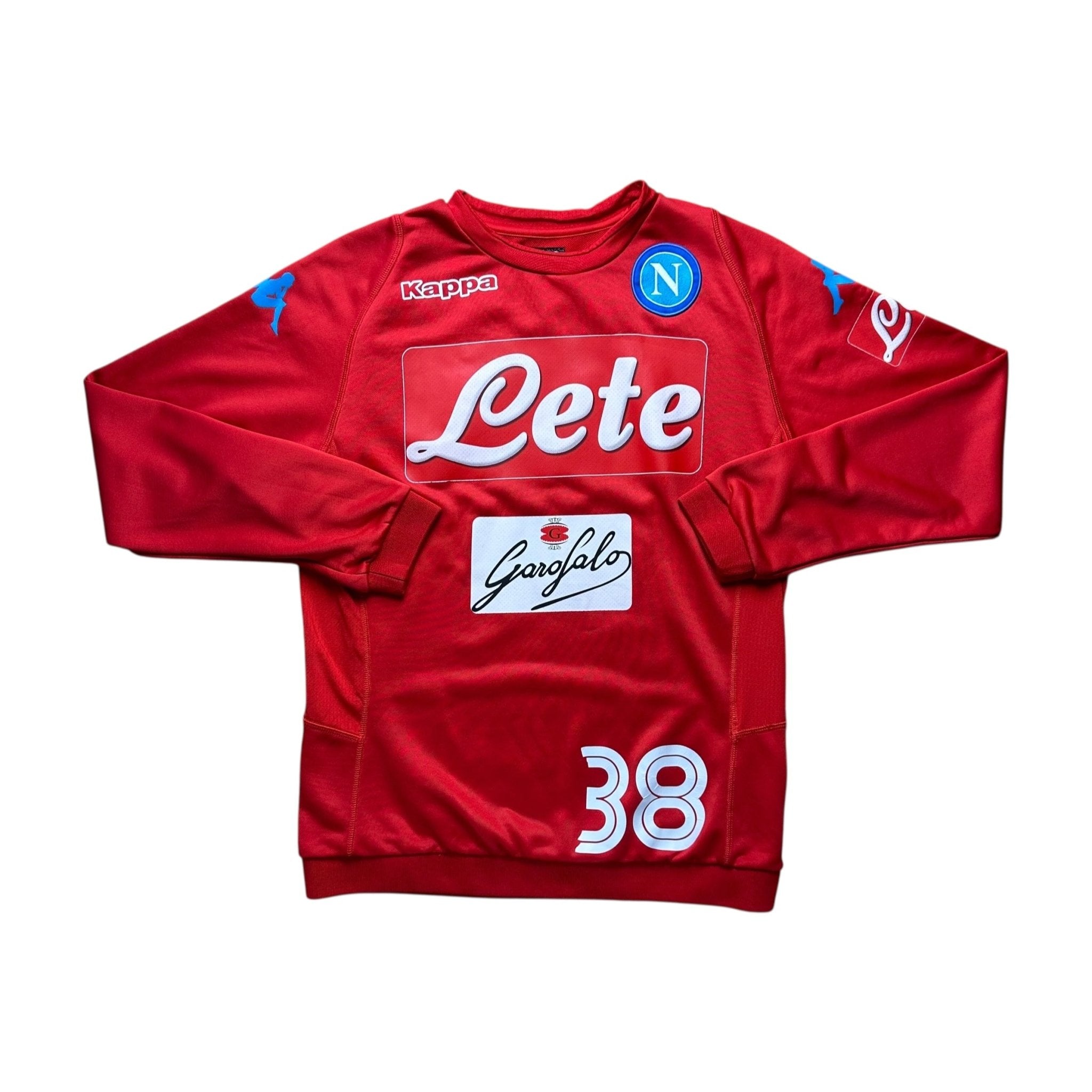 Napoli 2015 - 16 Training Player Issue Sweatshirt (M) 38 - Kitplug